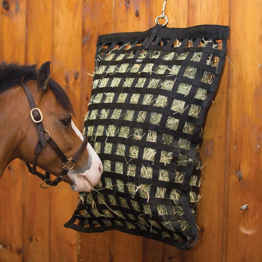 Smartpak 2" Slow Feed Hay Bag In Black