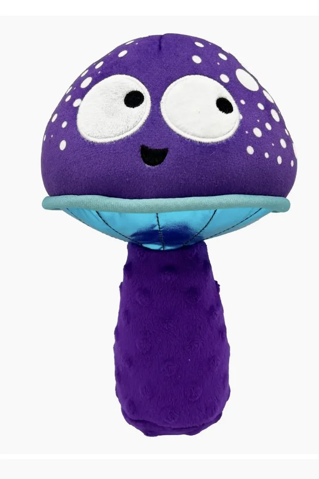 Huxley & Kent Dog Toy - Fetchies Mellow Mushroom Dog Toy