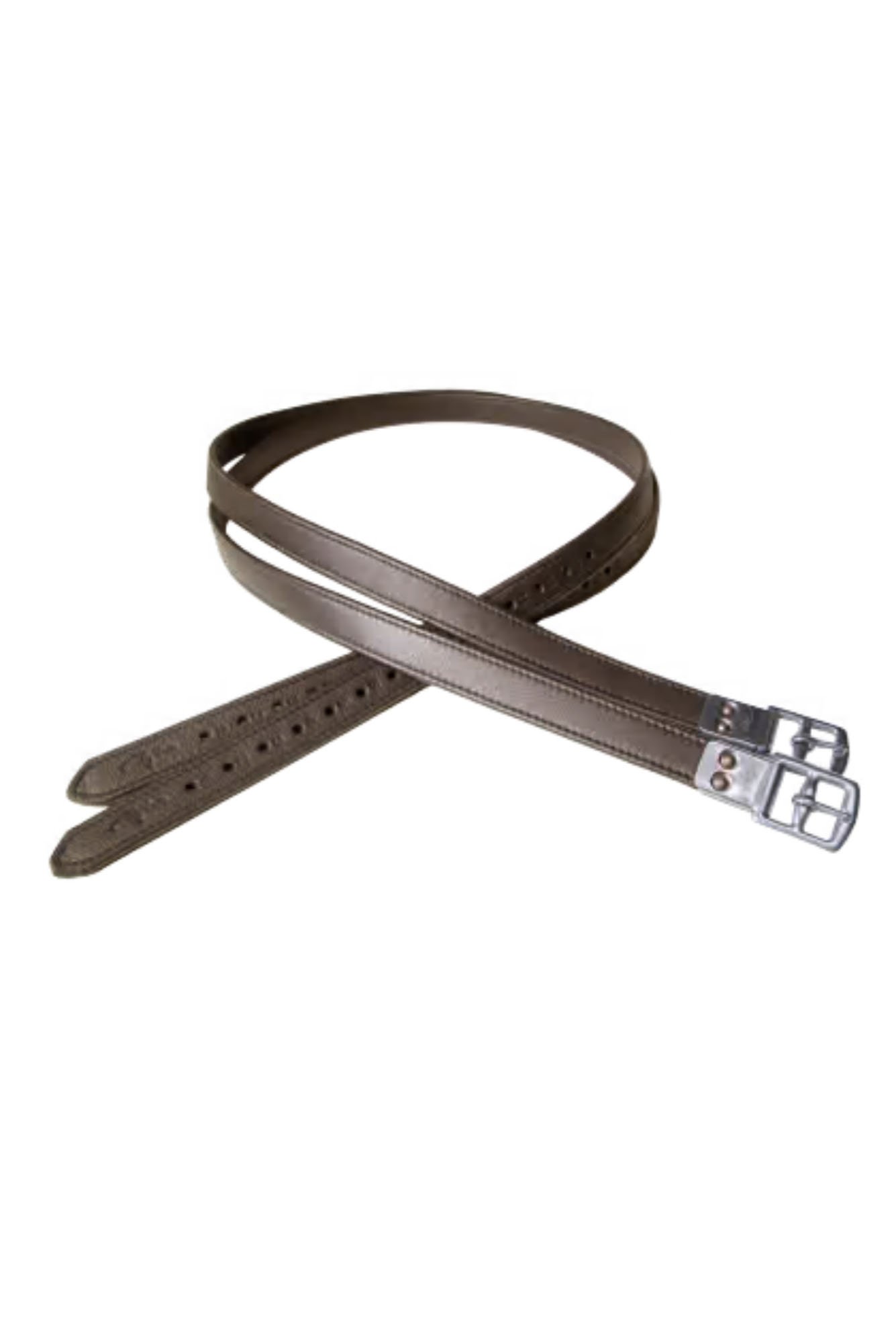 Dy'on Premium Soft Leather Stirrup Straps In Brown - 2nd Round Equestrian