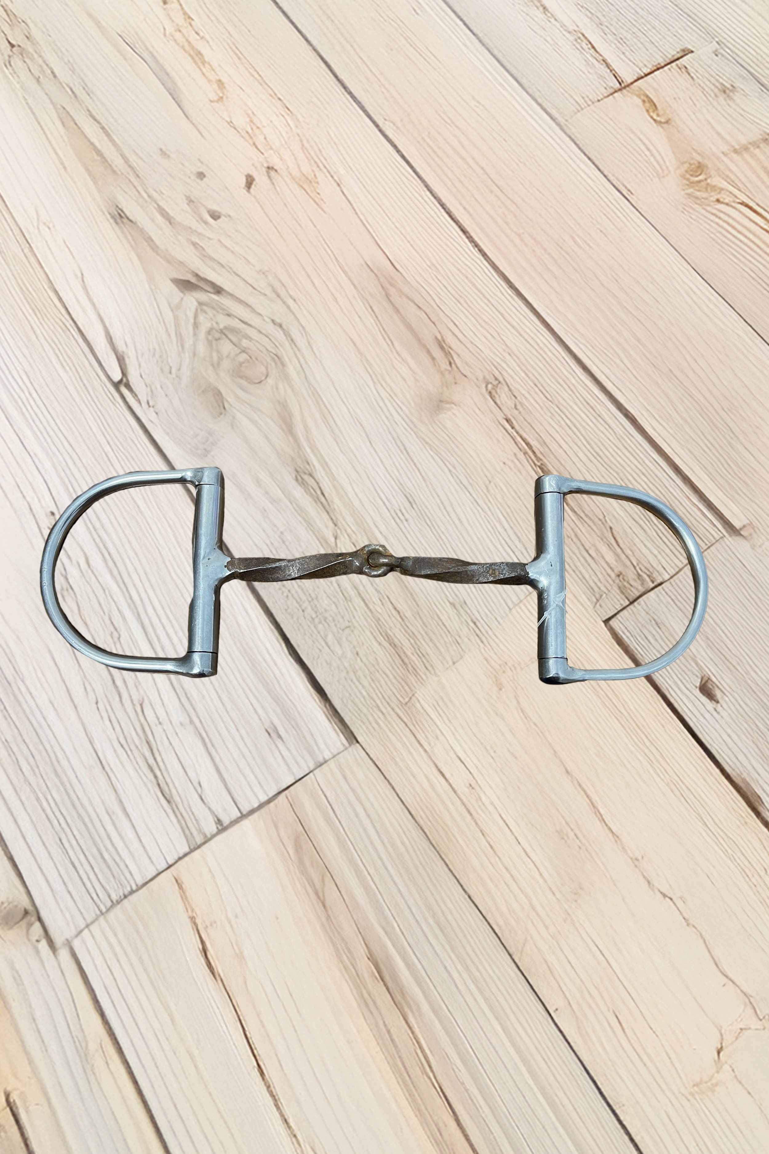 Slow Twist Dee Ring Snaffle -5 1/2"