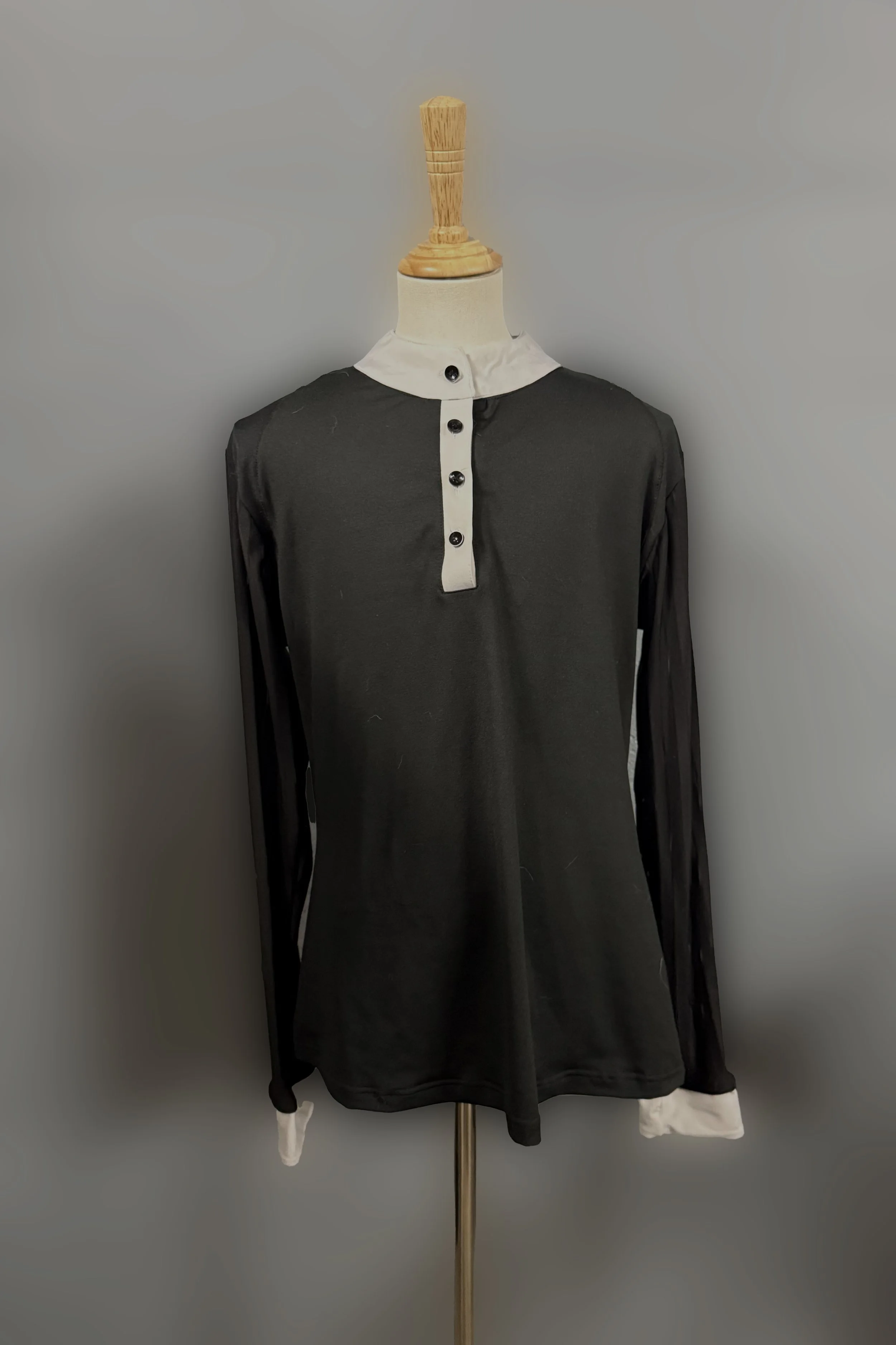 Riviera Equisports The Adore Show Shirt in Black - XL