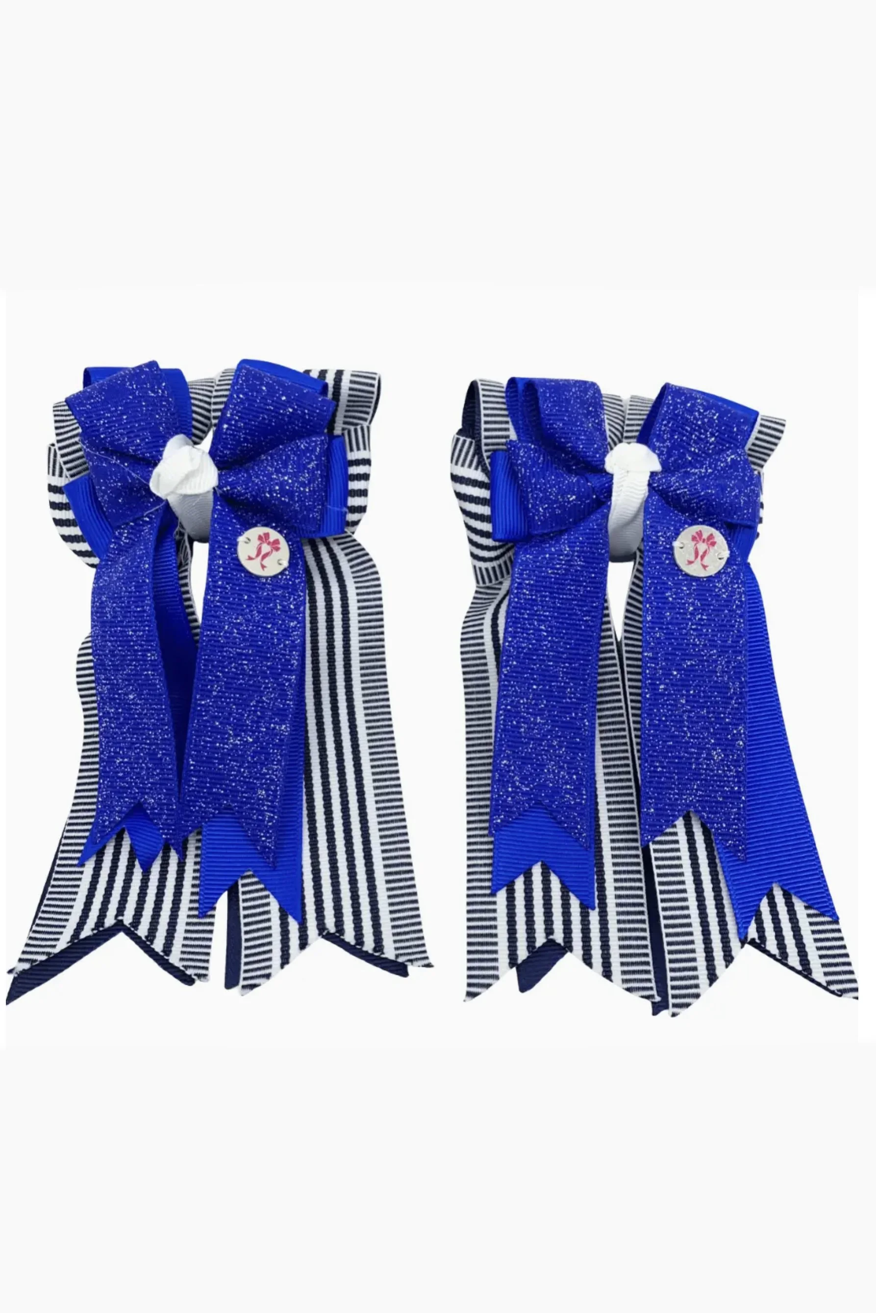 PonyTail Bows - Kat Blue