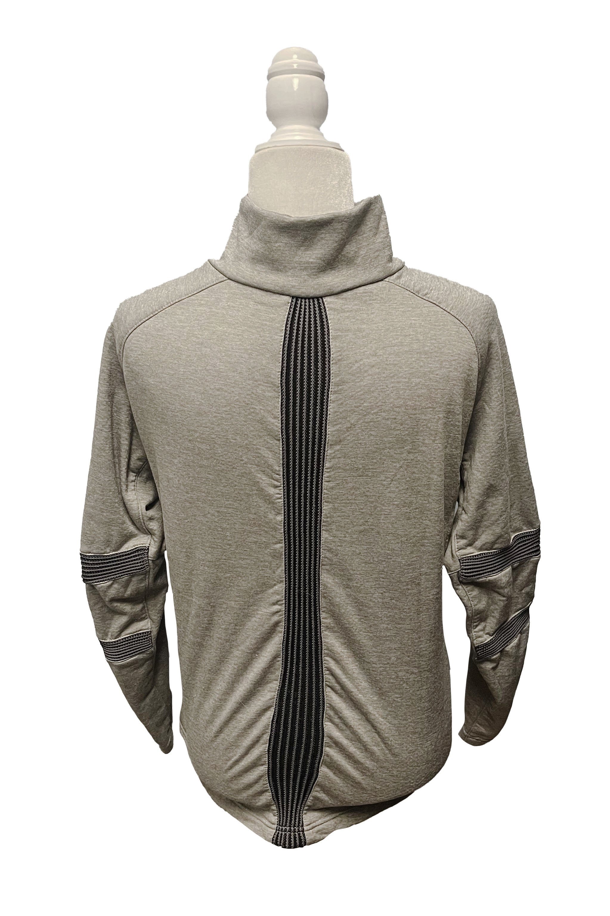 Horse Pilot Turtle Neck Sweatshirt In Grey - Large - 2nd Round Equestrian