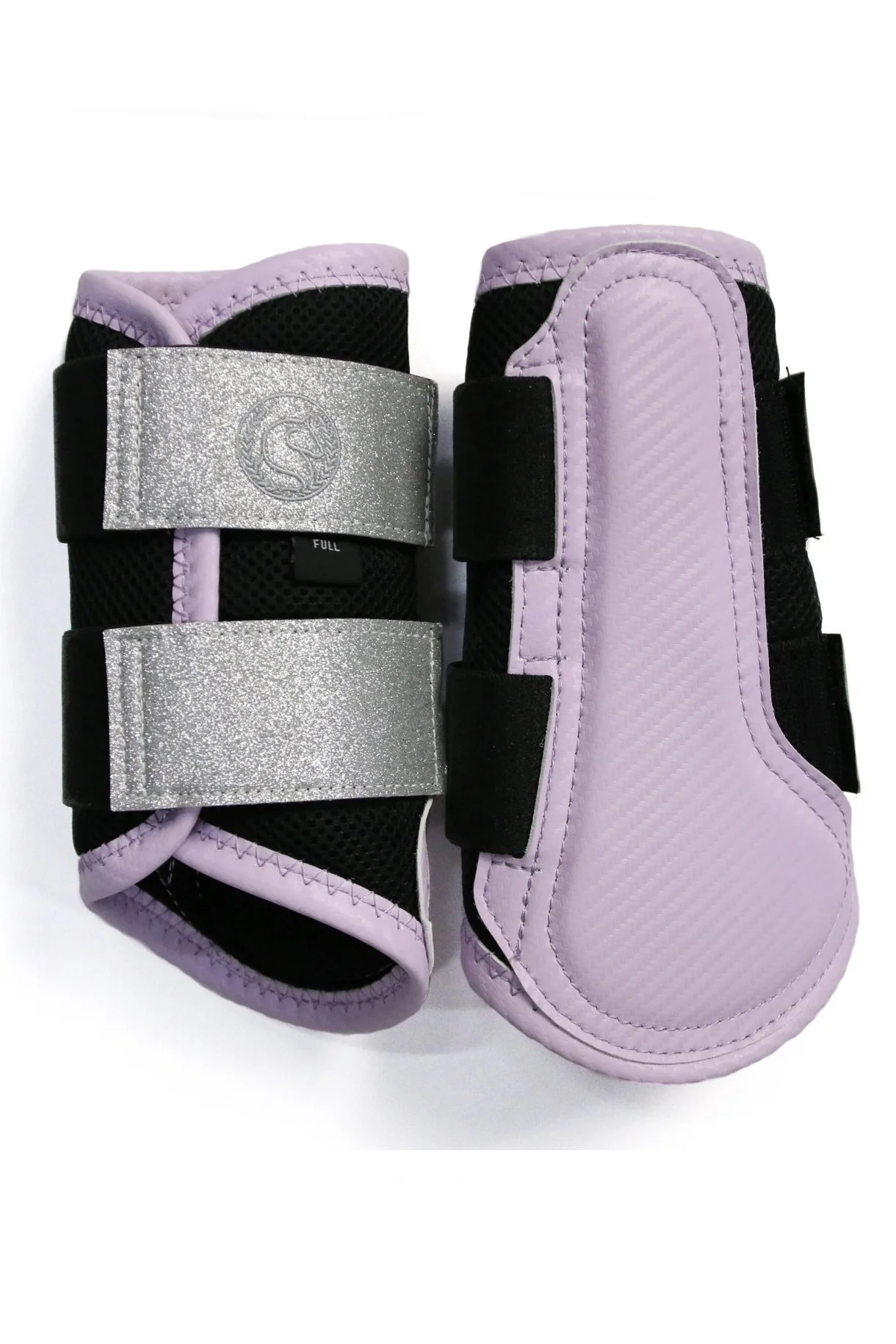 Standard Issue Equestrian Nature Collection Mesh Brushing Boots In Snowdance - Full