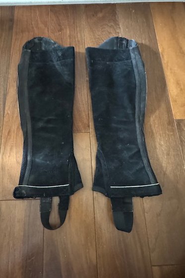 Ariat Volant XT Half Chaps In Black - Medium