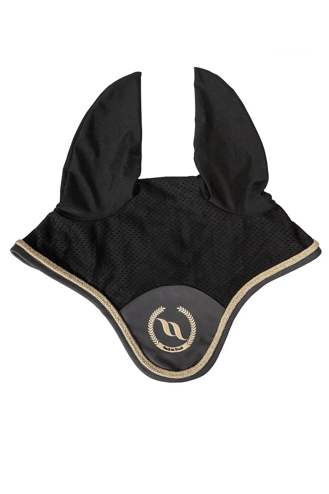 Back On Track Nights Collection Horse Bonnet In Graphite - Cob