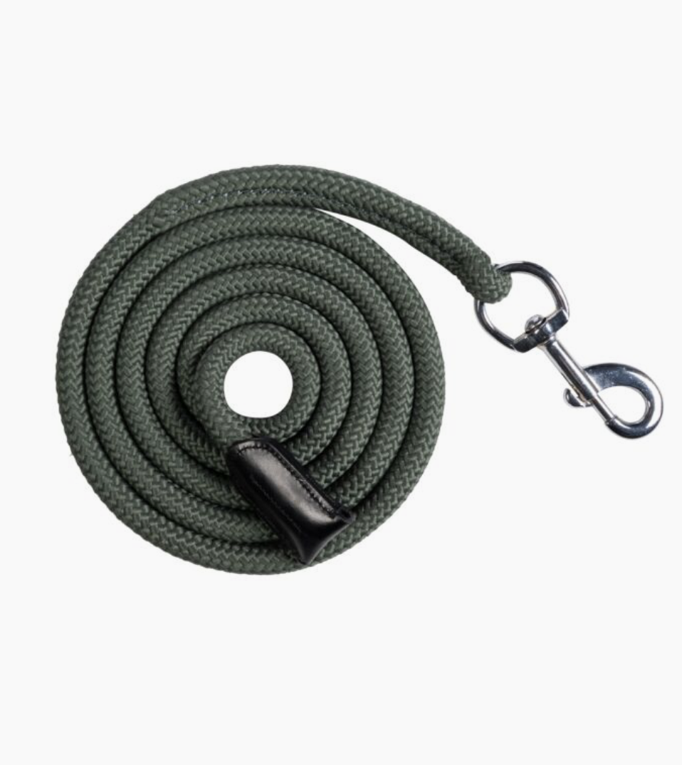 HKM Lead Rope -Carlotta- with Snap Hook in Khaki