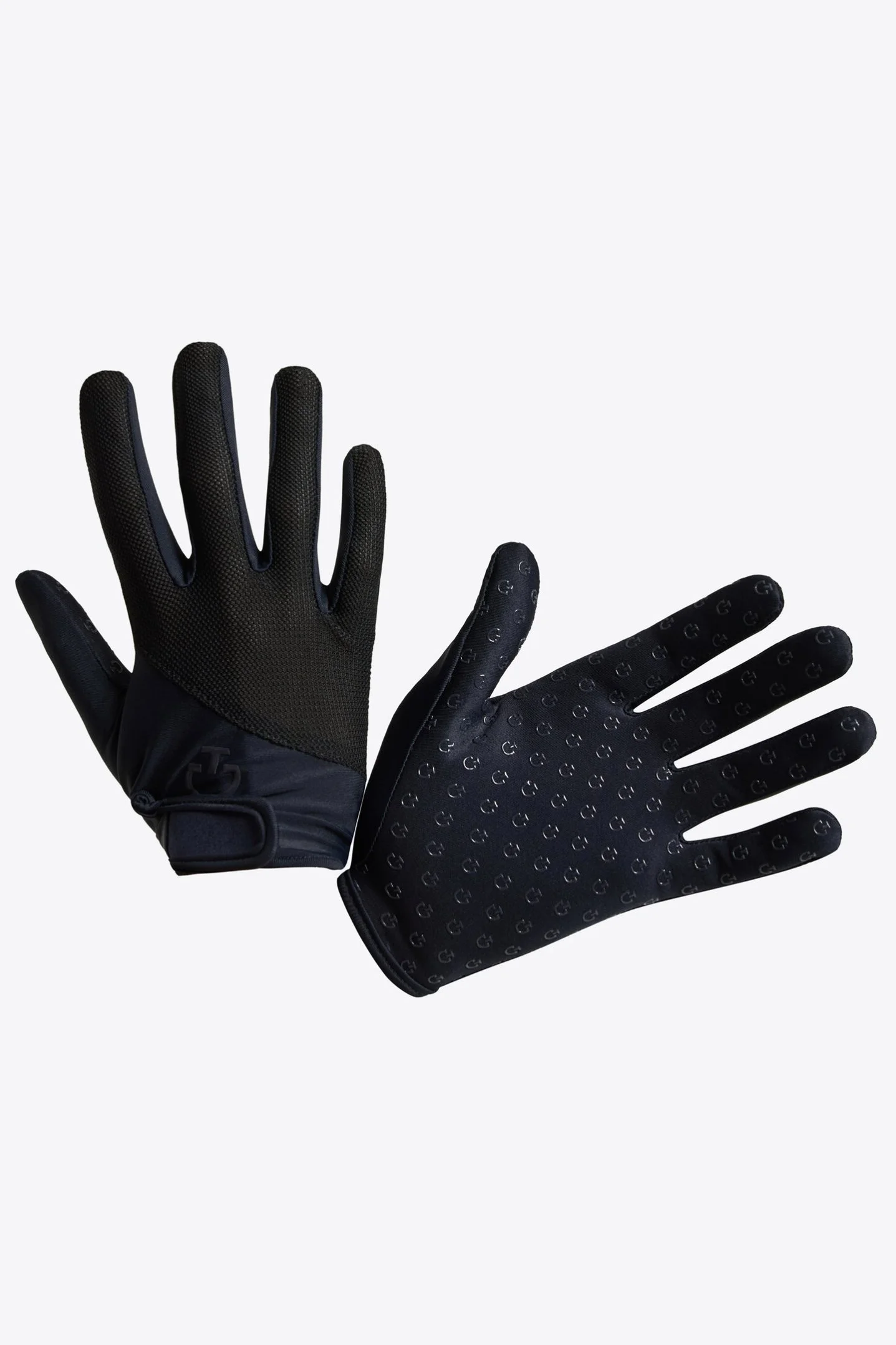 CAVALLERIA TOSCANA CT MESH GRIP GLOVES IN BLACK