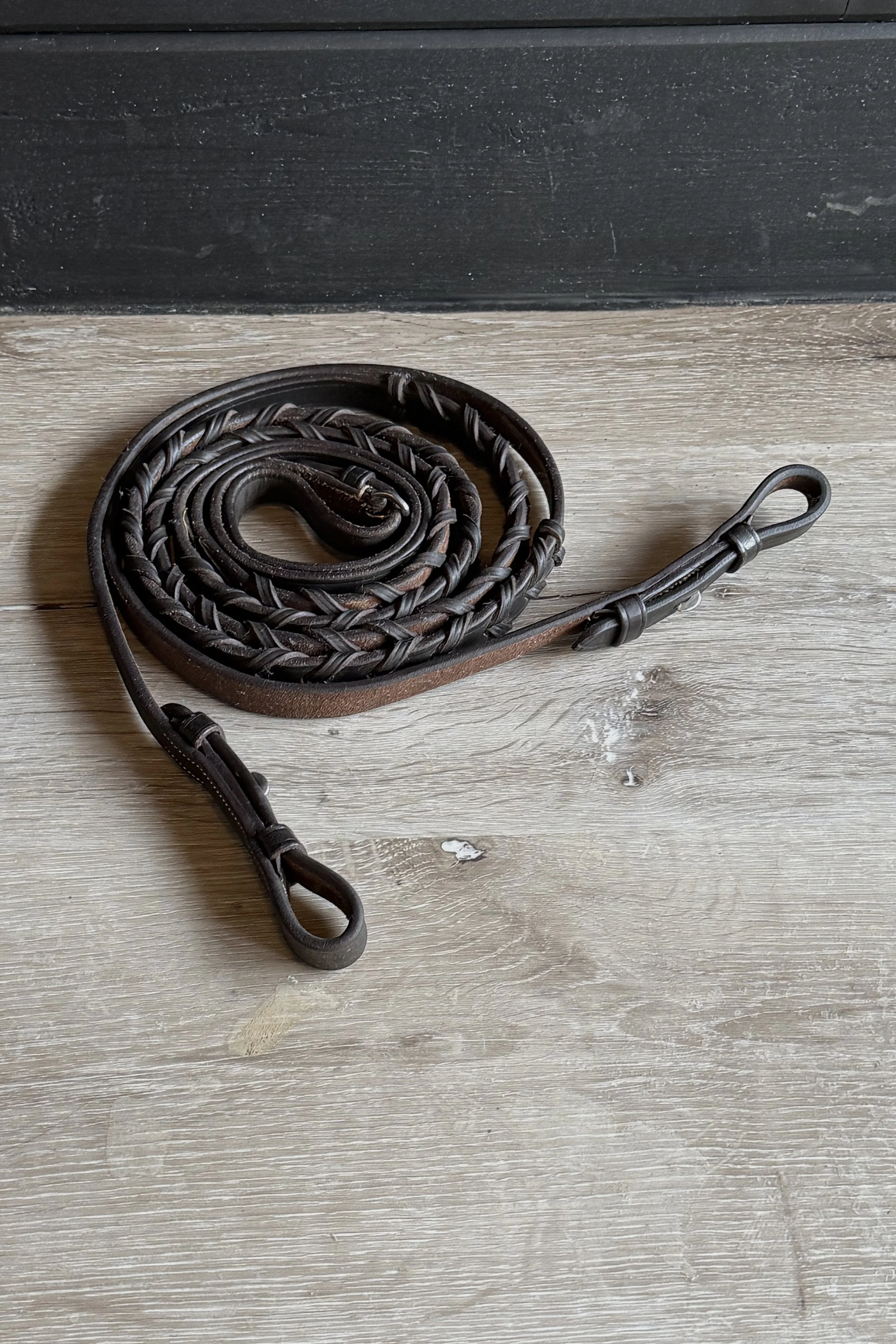 Ovation Classic Laced Reins In Brown - Full (55")