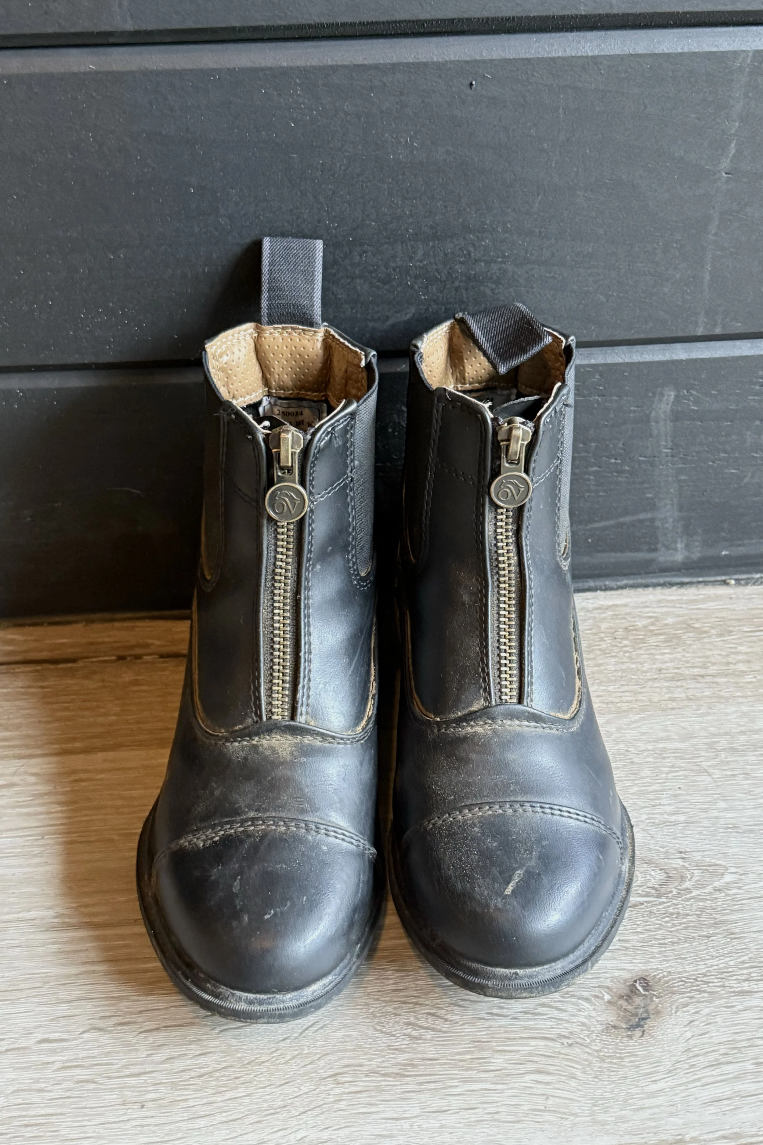 Ovation Quantum Paddock Boots In Black - Kids 1