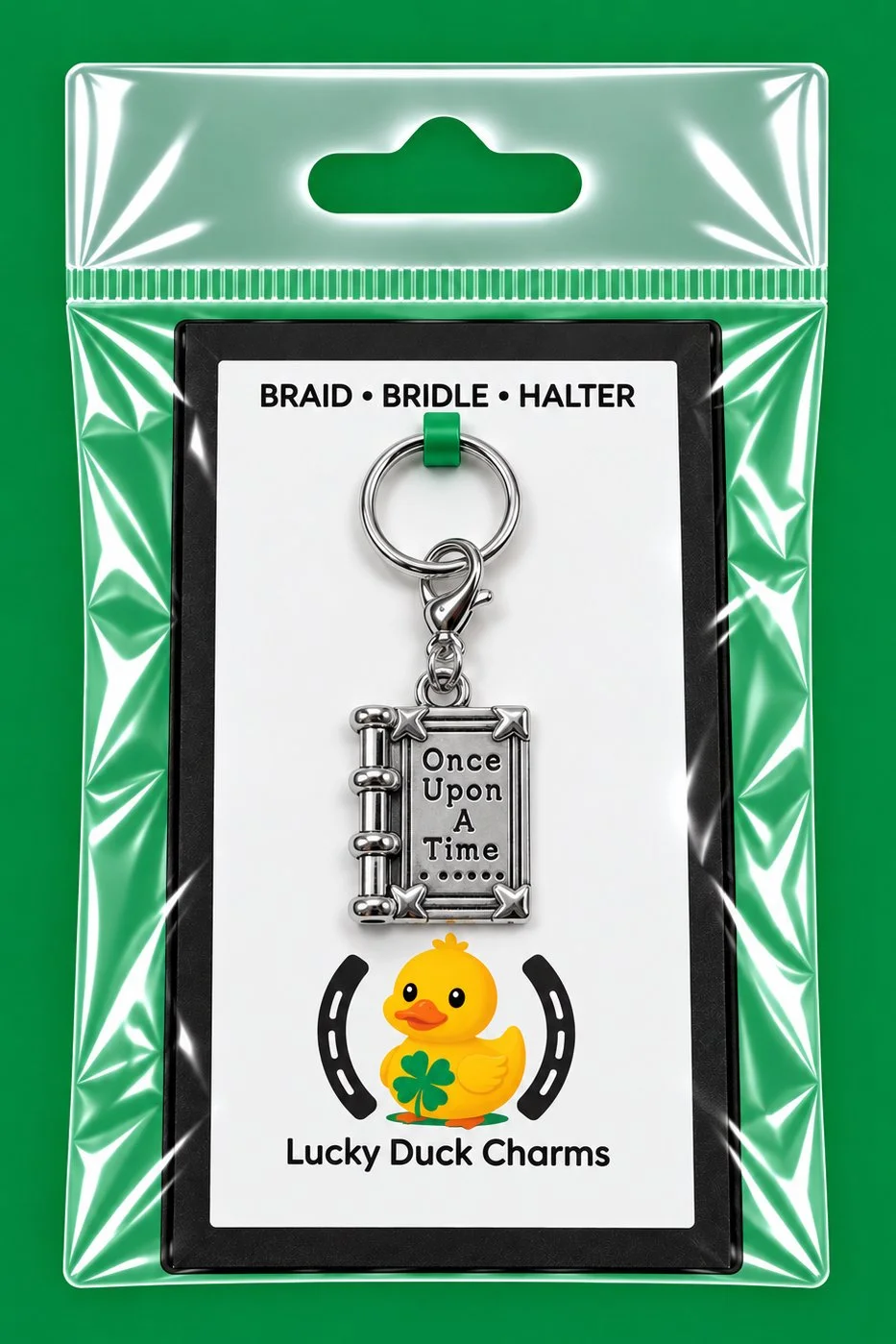 Lucky Duck Charms – 📖 “Once Upon a Time” Charm