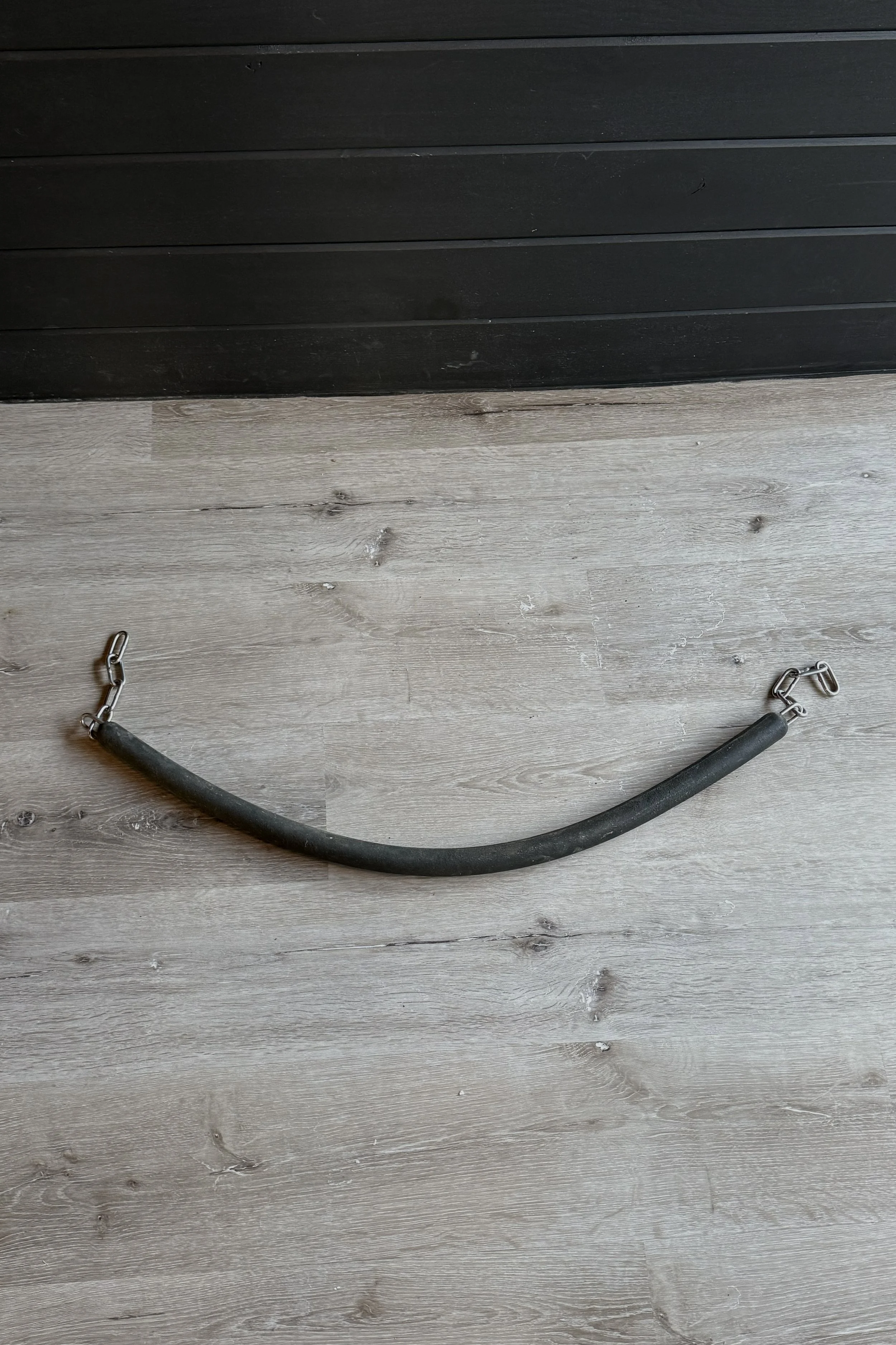 Rubber Stall Guard In Black