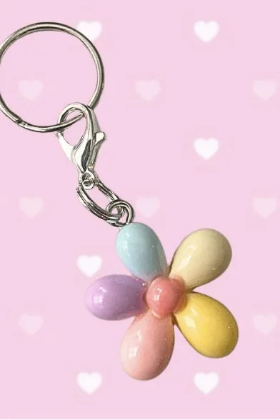 My Barn Child Bridle Charm: COLORFUL FLOWER