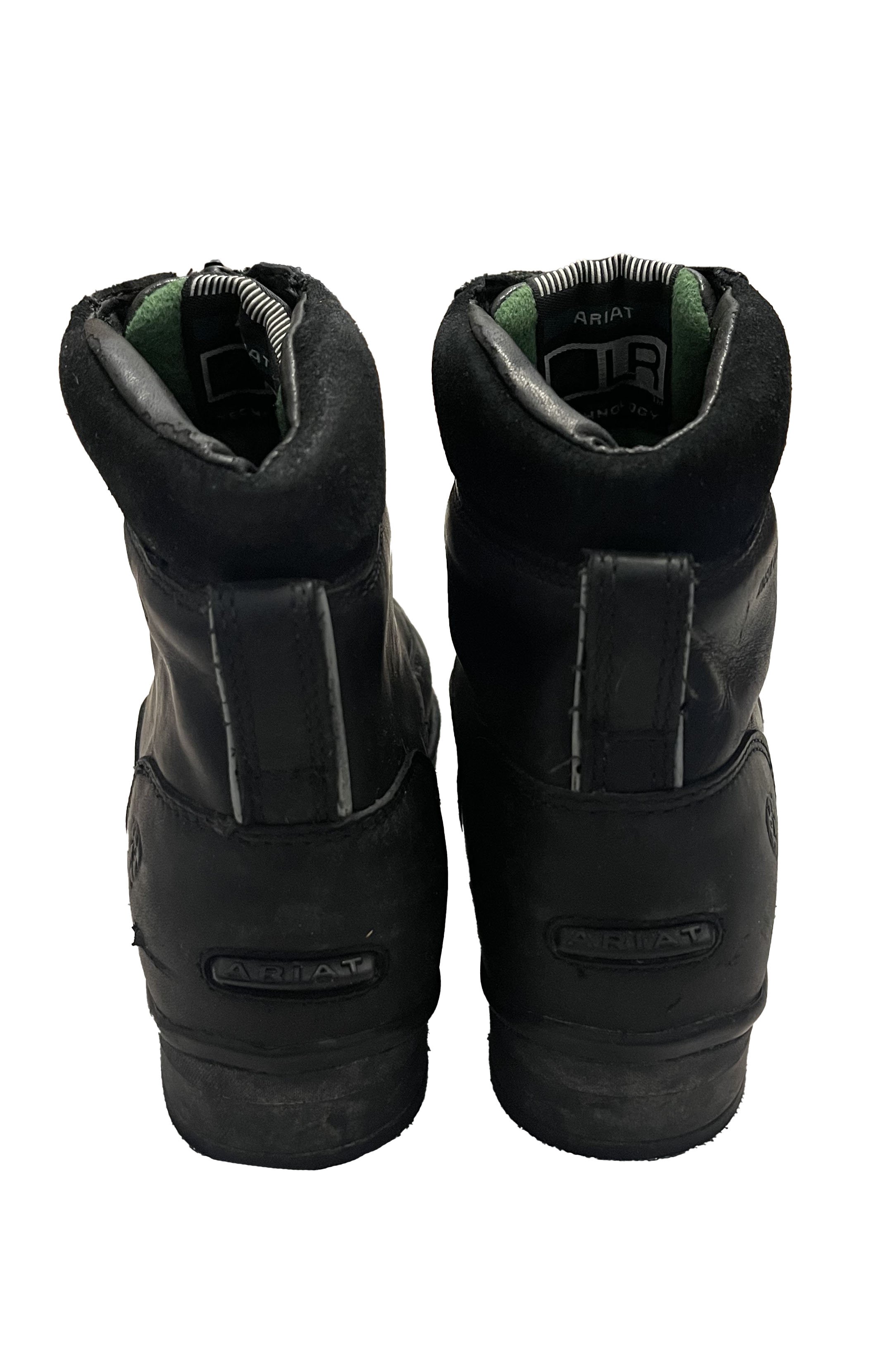 Ariat Extreme Zip H2O Insulated Boot In Black - Kids 3 - 2nd Round Equestrian