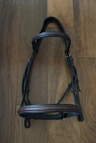 Fancy Stitched Brown Full Bridle