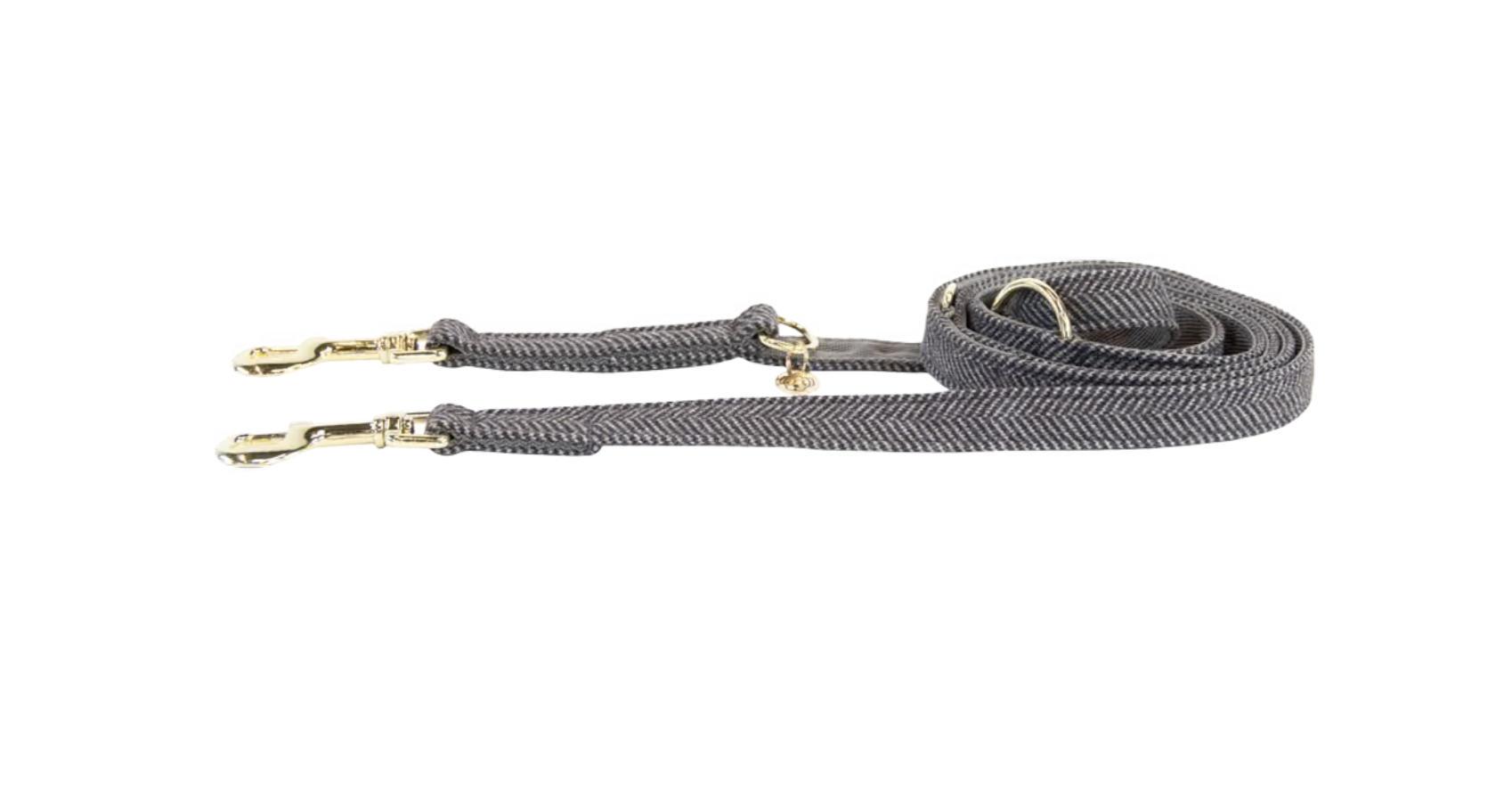 Kentucky Horsewear Dog Leash Wool In Grey - 2m