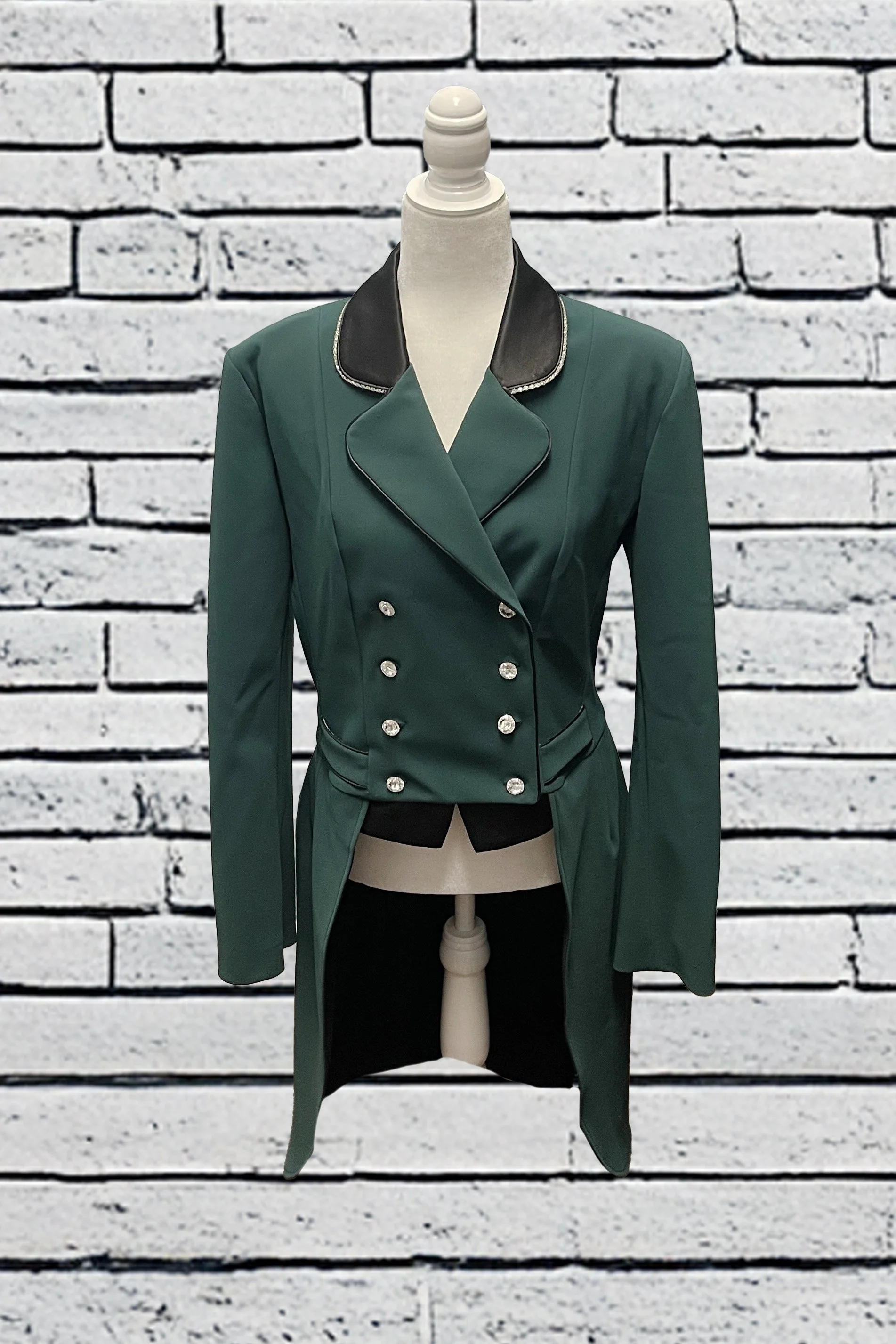 Lamantia Couture Frack Dressage Tailcoat In Hunter Green