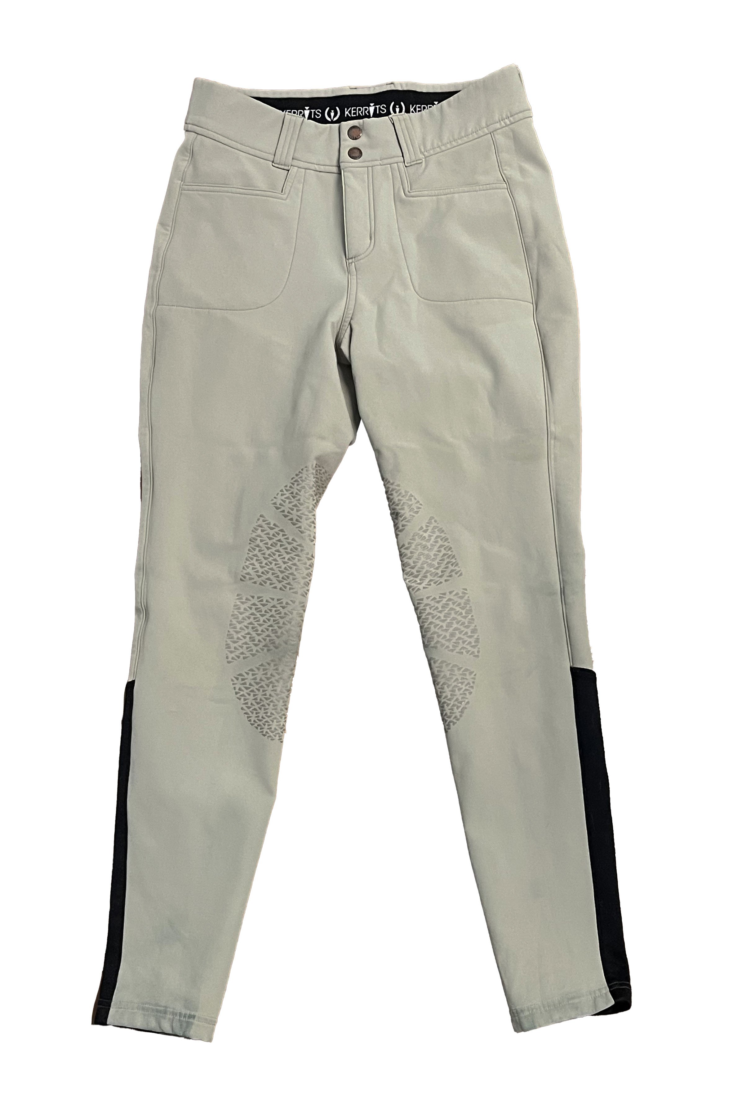 Kerrits 3-Season Tailored Knee Patch Riding Breech In Tan - Medium