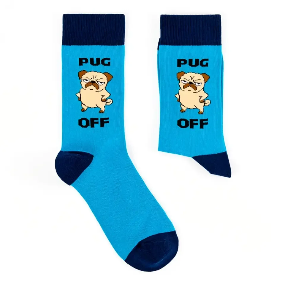 Urban Eccentric Socks - Pug Off Socks
