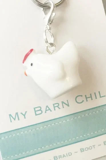 My Barn Child Bridle Charm: CHICKEN