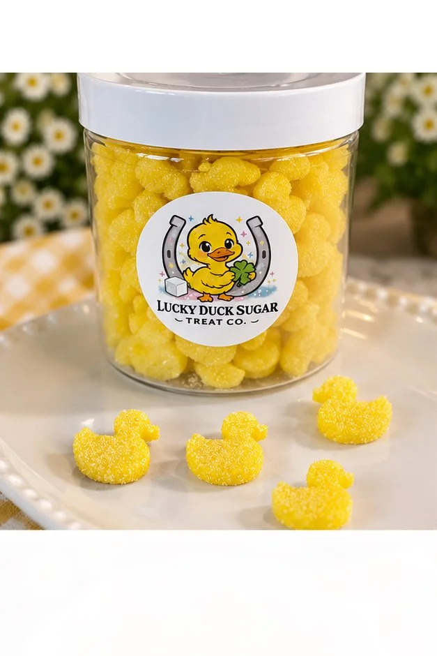 Lucky Duck Sugar Treat Co Horse Sugar Treats - Yellow Ducks