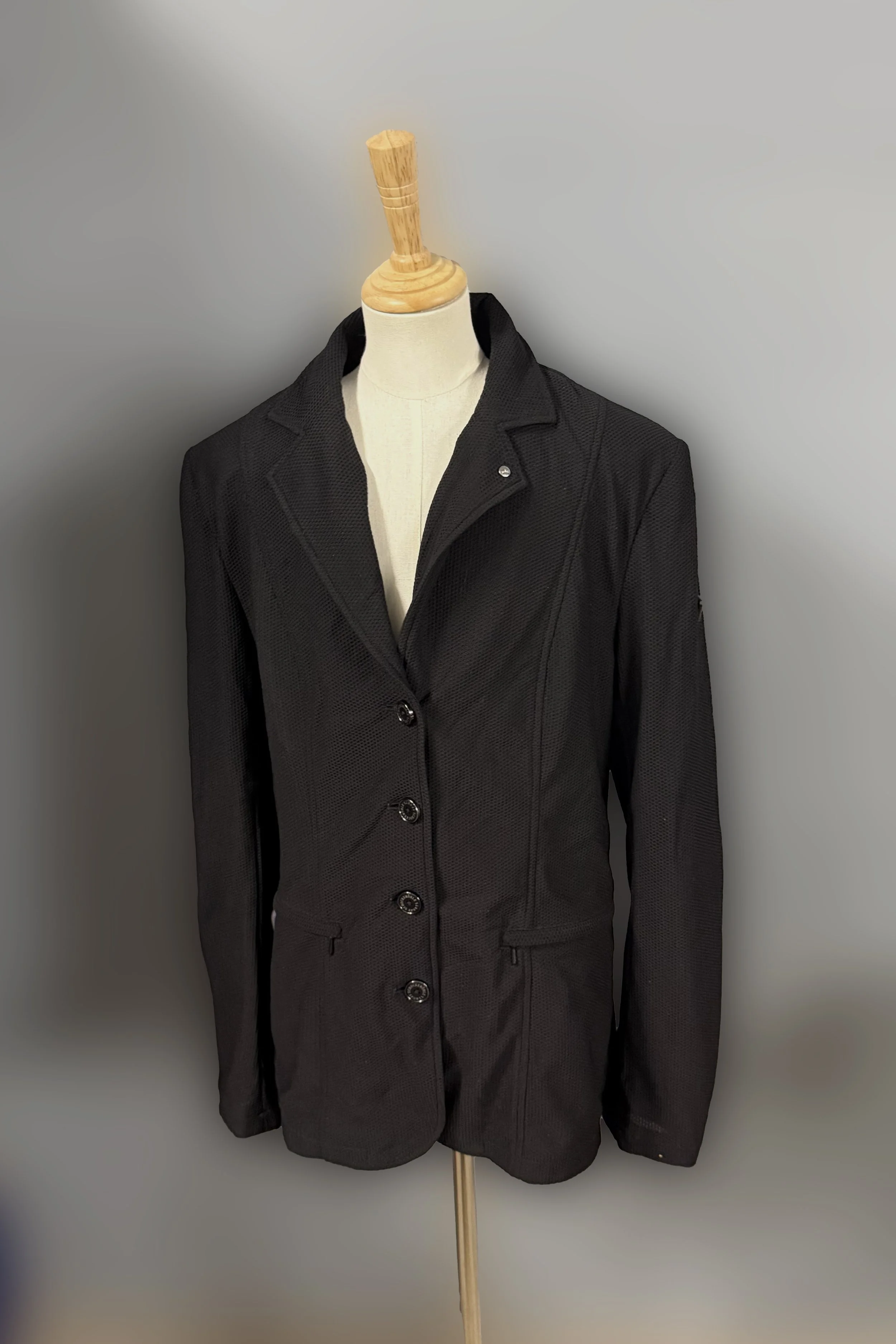 Schockemohle Air Cool Show Coat In Black - XL