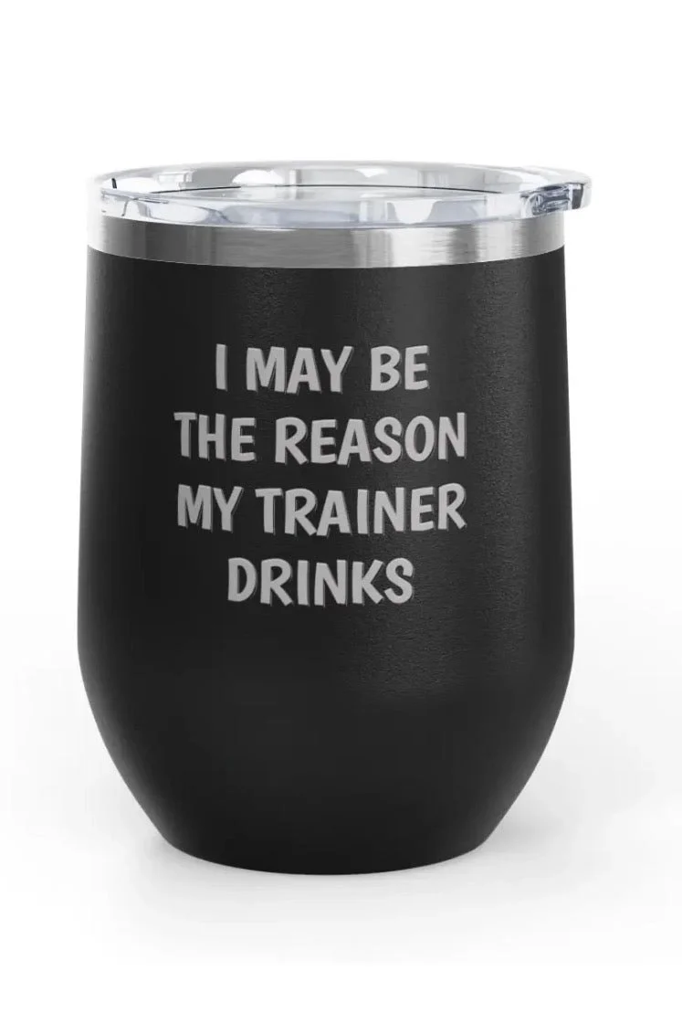 Un.sus.tain.a.ble Apparel Trainer Drinks Insulated Cup In Black
