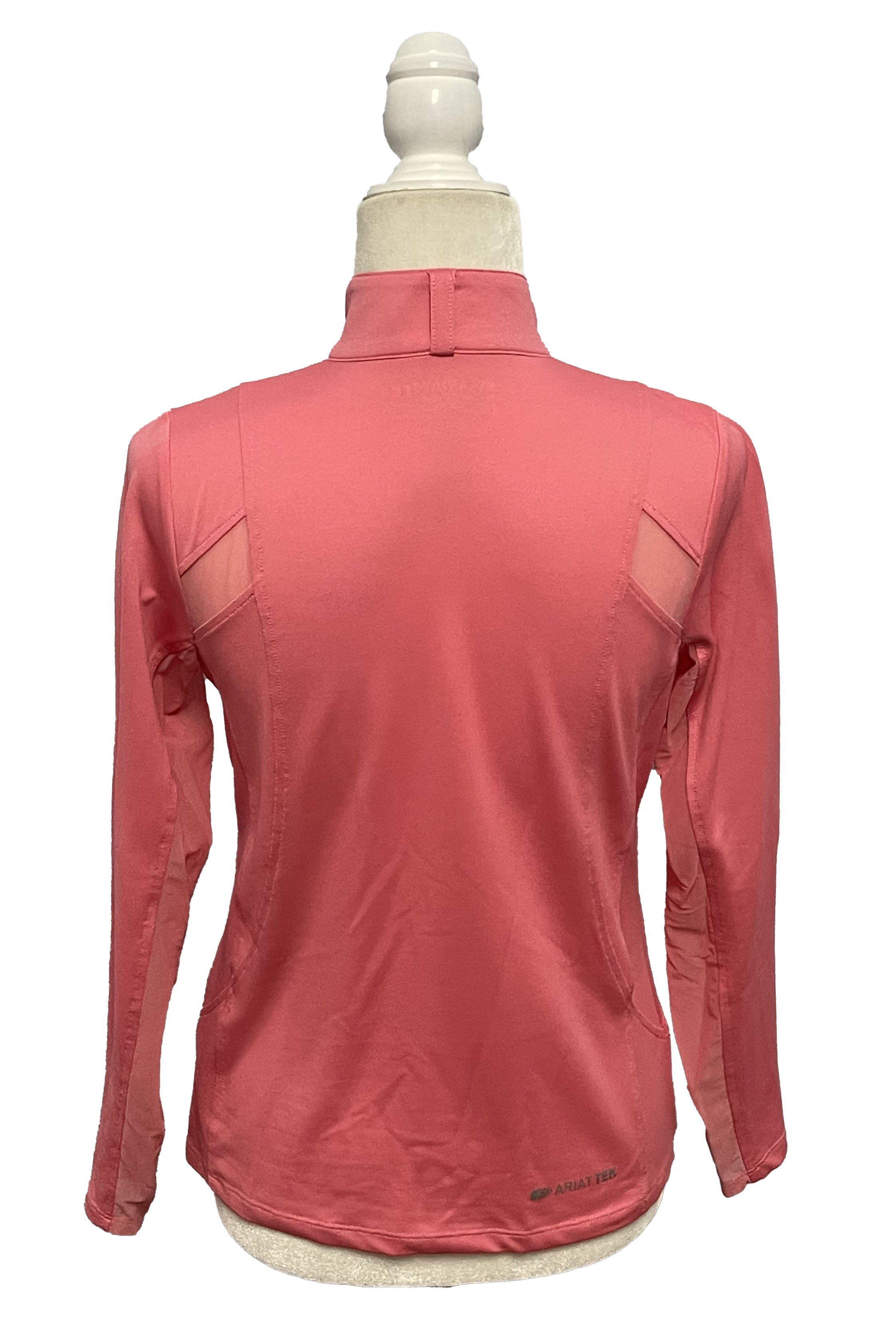 Ariat Long Sleeve Sunstopper In Coral - Kids XL - 2nd Round Equestrian