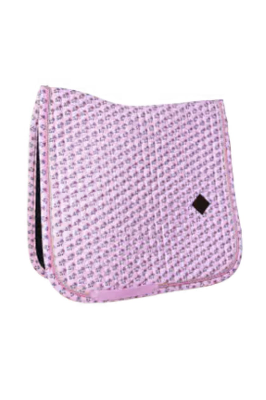 Kentucky Horsewear Dressage Saddle Pad Sammy Collection In Old Rose - 2nd Round Equestrian