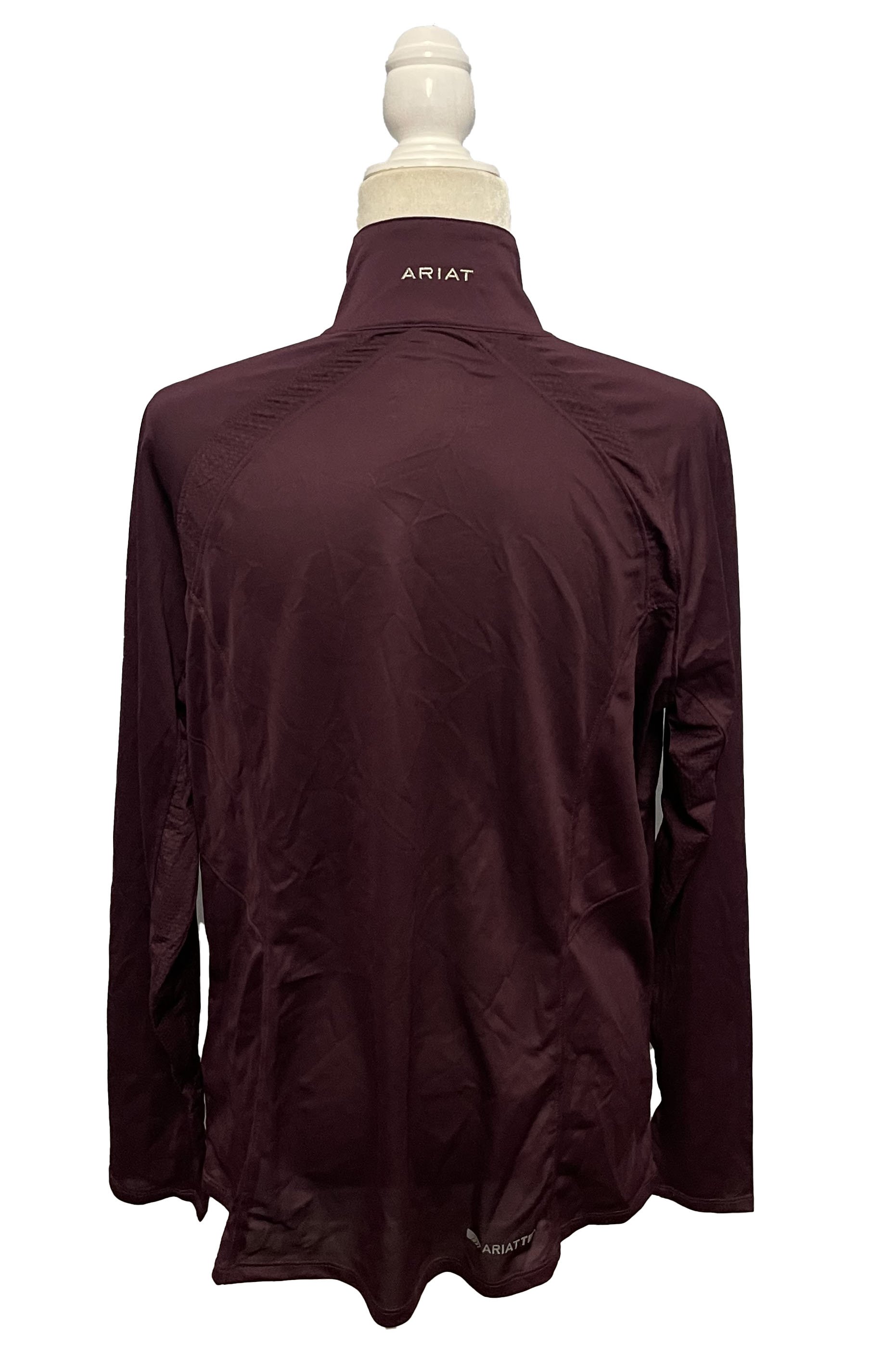 Ariat Sunstopper 2.0 1/4 Zip In Mulberry - XL - 2nd Round Equestrian