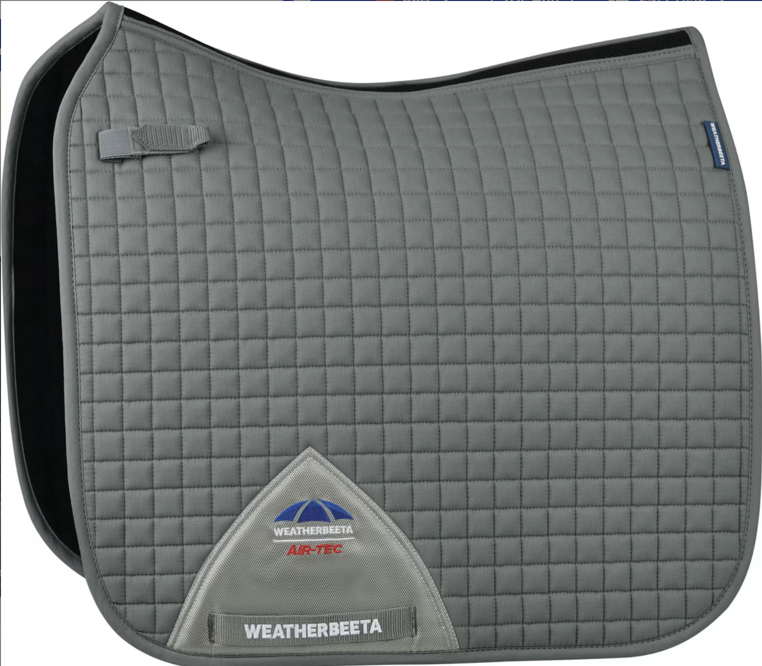 WeatherBeeta Prime Air-Tec Dressage Horse Saddle Pad, Gray