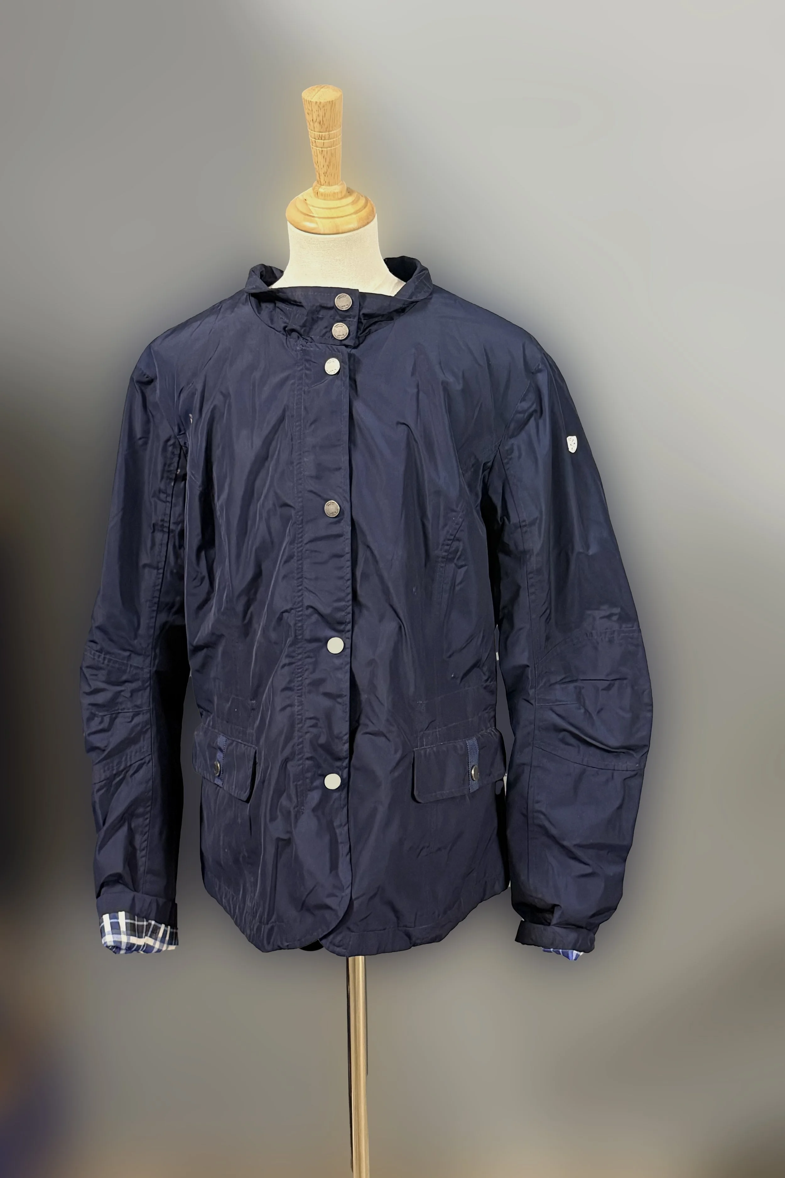 Horze Rain Jacket In Navy - 8