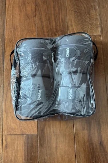 Eskadron Fleece Bandages In Anthracite - Set Of 4