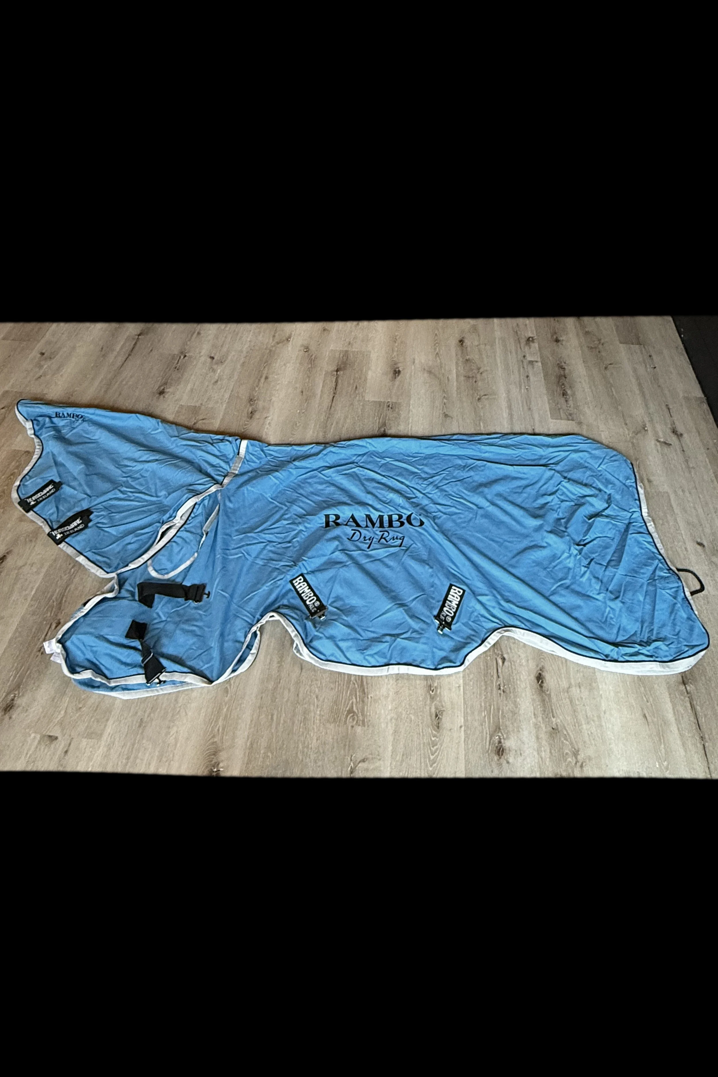 Horseware Rambo Dry Rug Supreme In Light Blue - Medium (72-78")