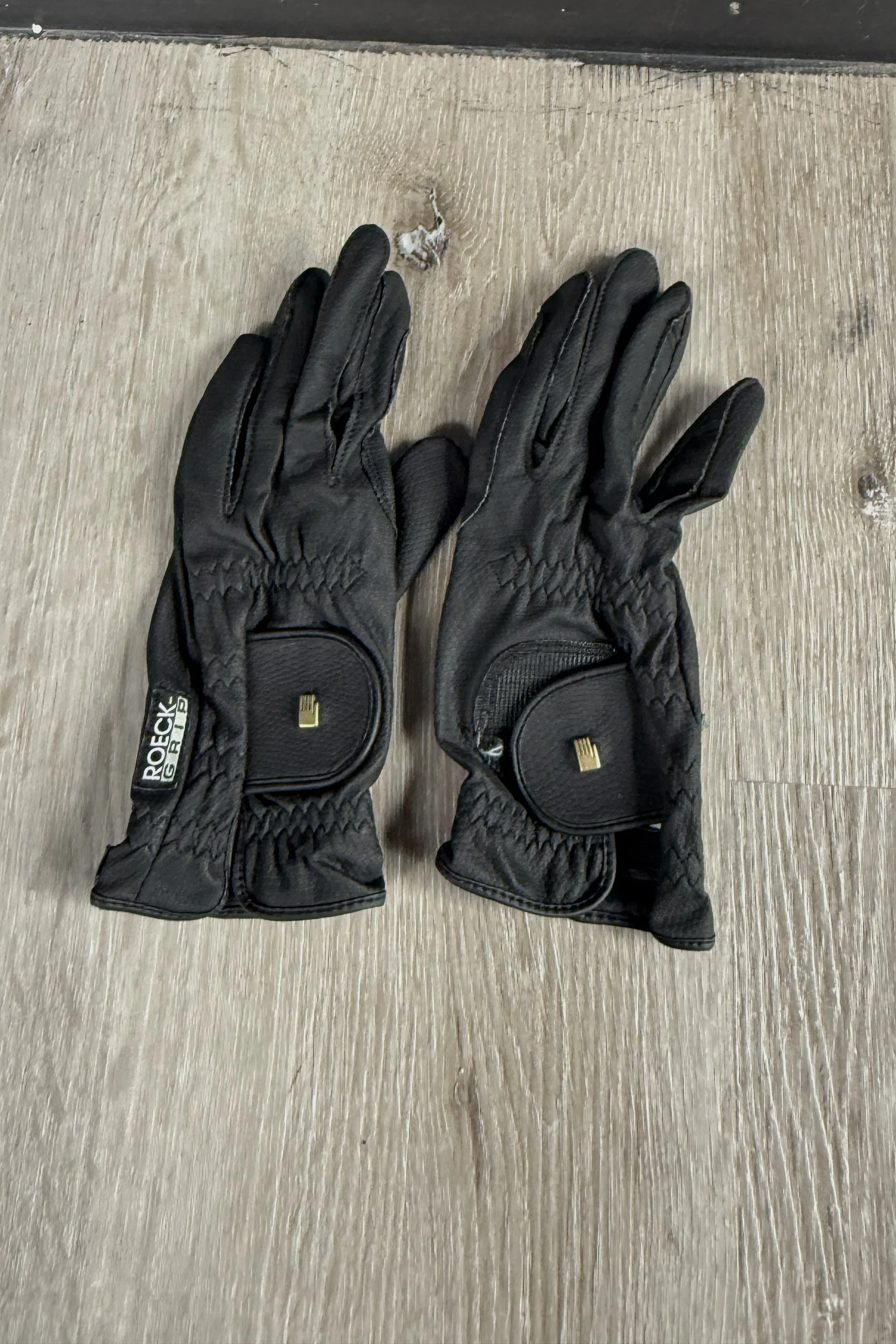 Roeckl Roeck-Grip Riding Gloves In Black - 7