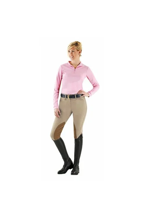 Ovation Euroweave DX Knee Patch Breech In Tan - 34 Regular
