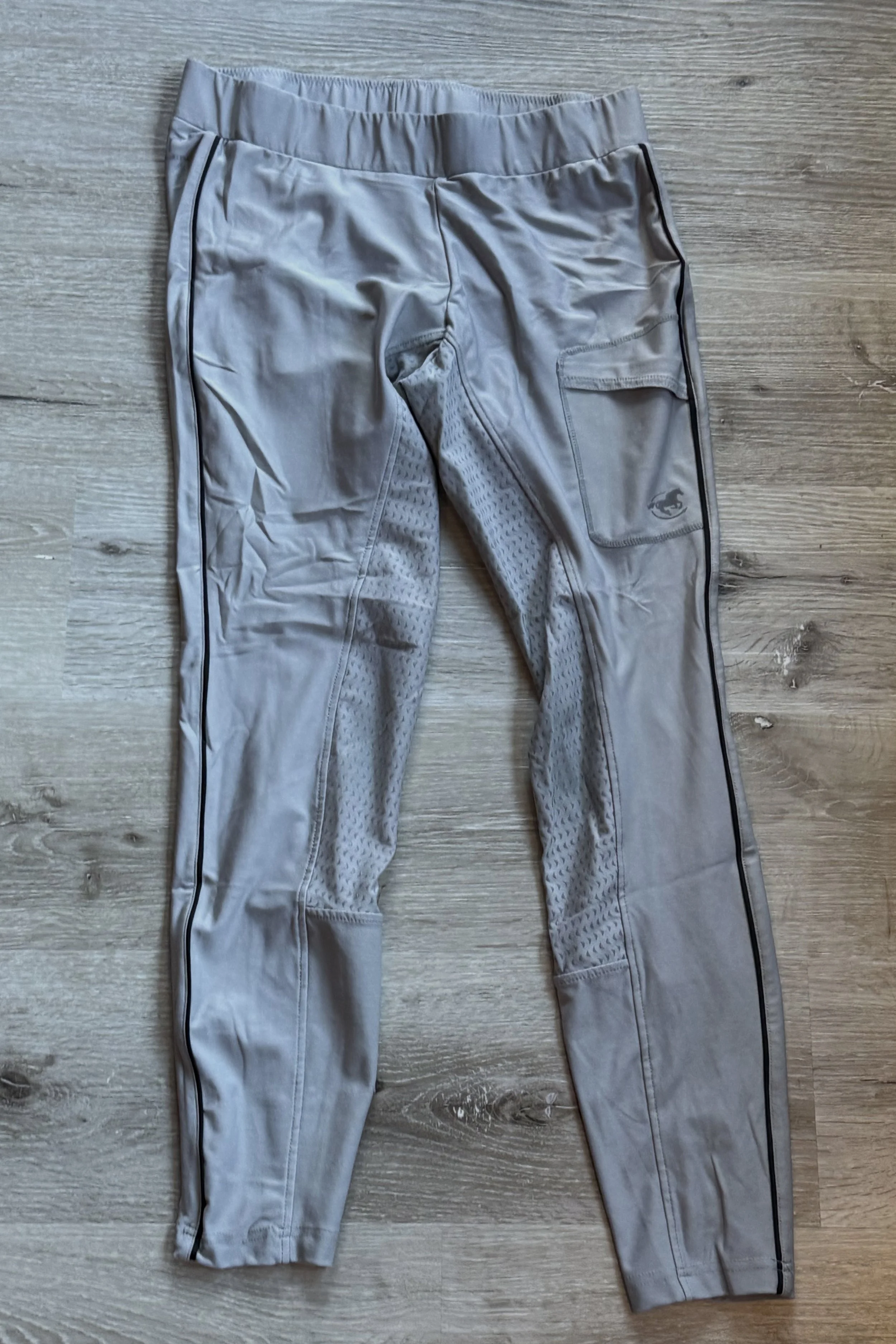 Smartpak Piper Full Grip Breech In Light Grey - XL