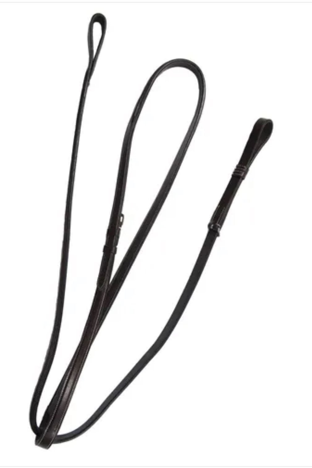 KL Select Black Oak Square Raised Fancy Stitched Standing Martingale In Australian Nut - 2nd Round Equestrian