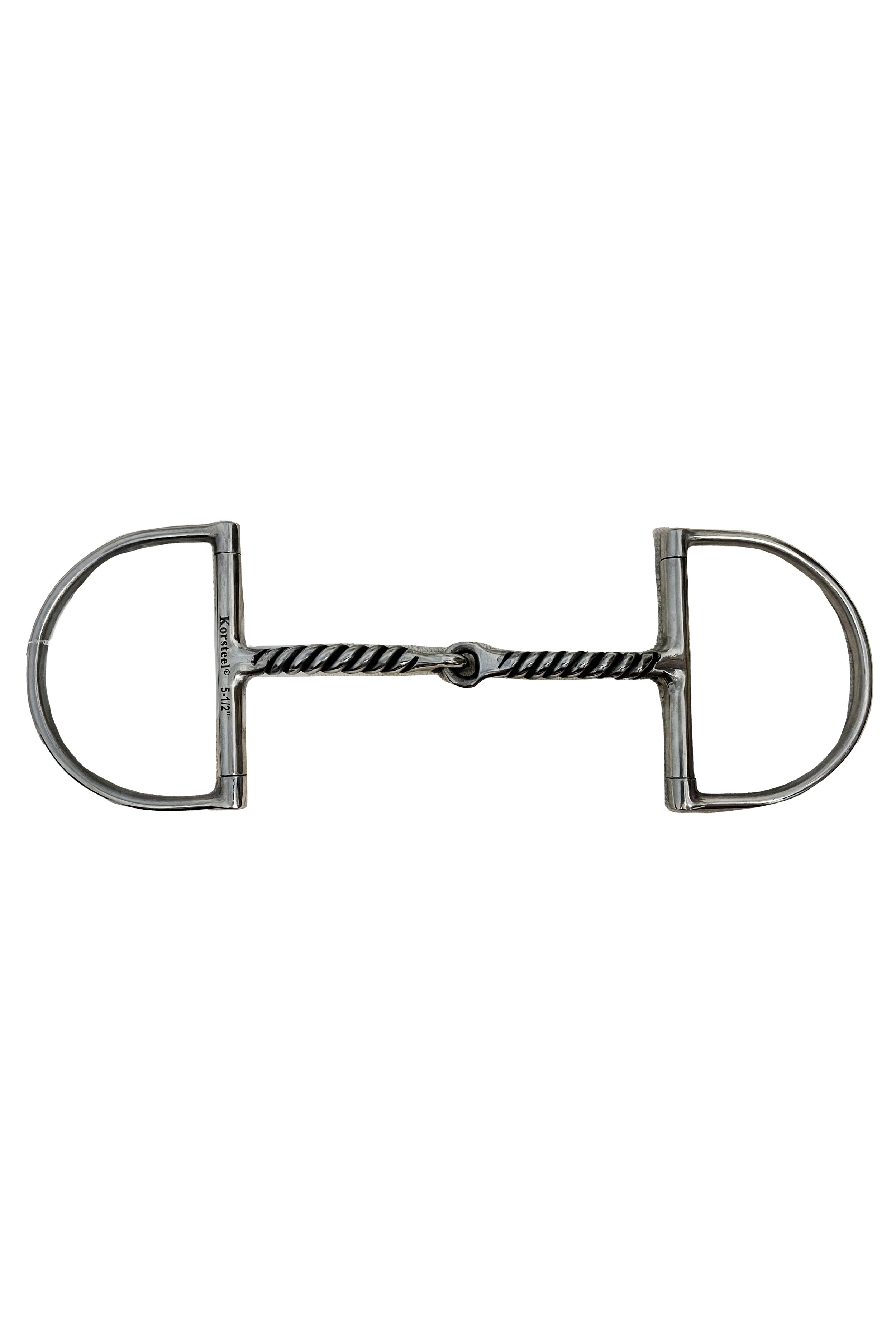 Korsteel Twisted Wire Hunter D Ring - 5.5" - 2nd Round Equestrian