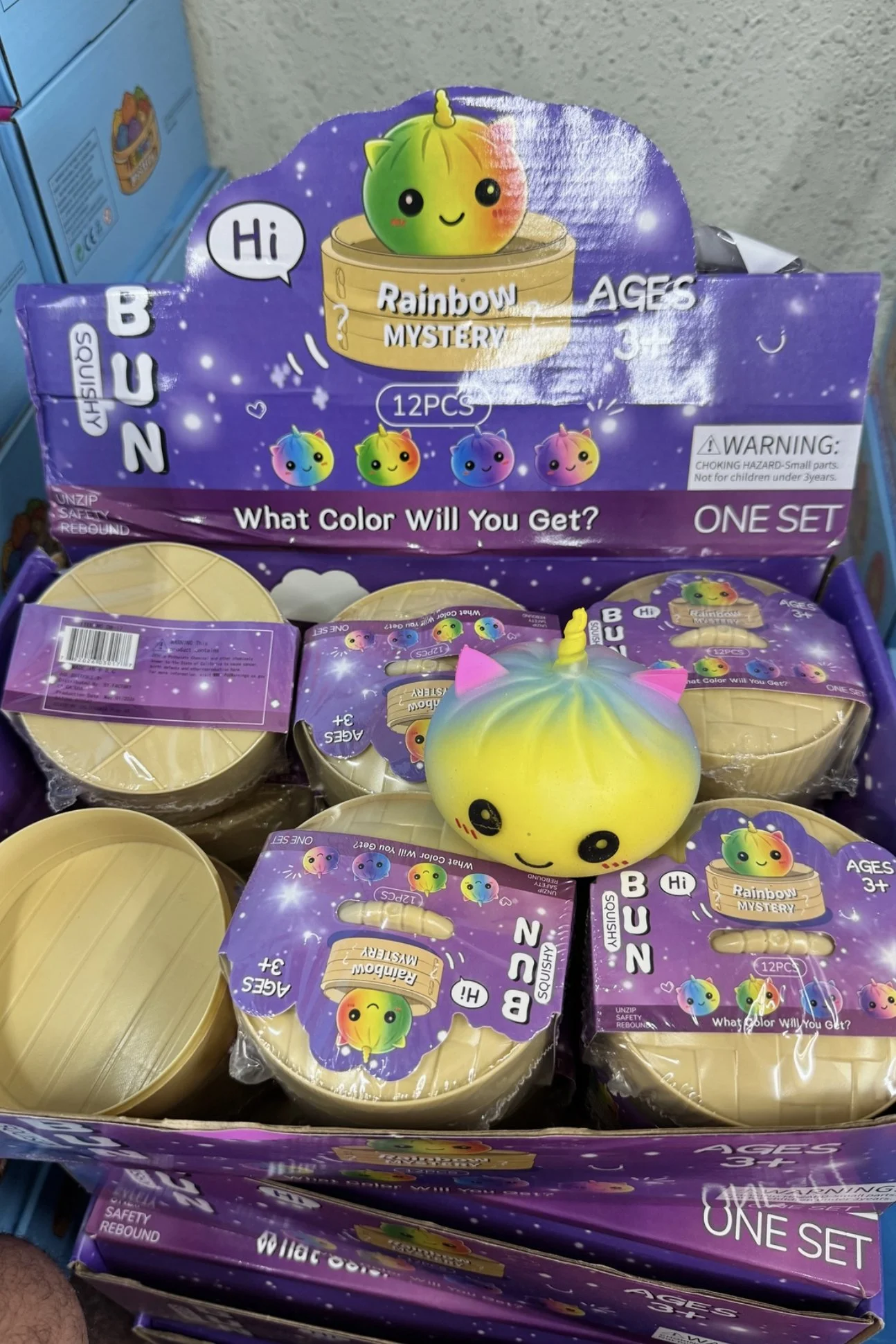 Unicorn Squishy Dumplings Toy
