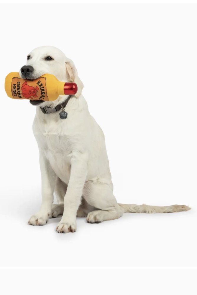 Huxley & Kent Dog Toy - Hairball Cinnamon Whisky Dog Toy
