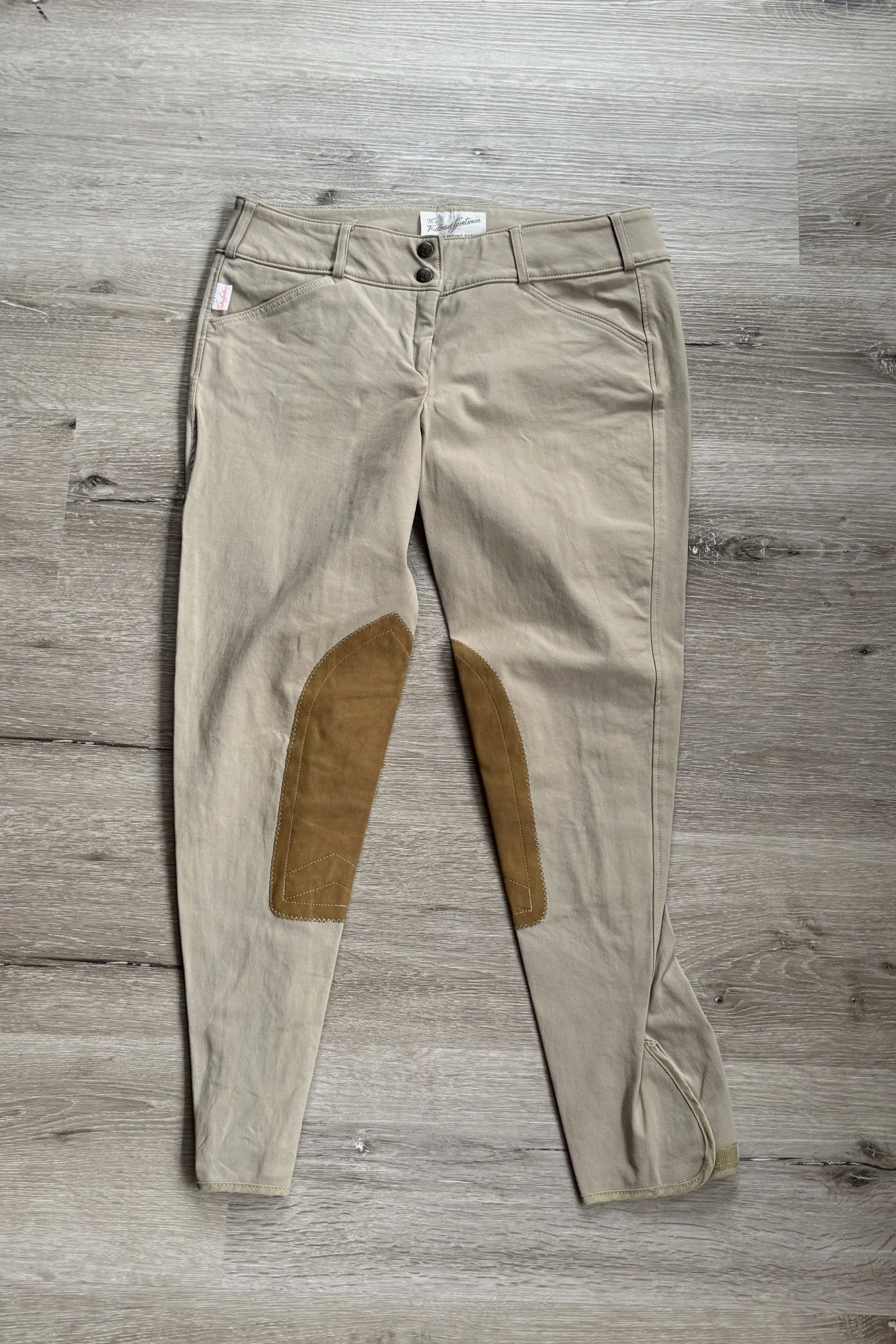 Tailored Sportsman #1967 Trophy Hunter Knee Patch Breech In Tan - 30 Regular
