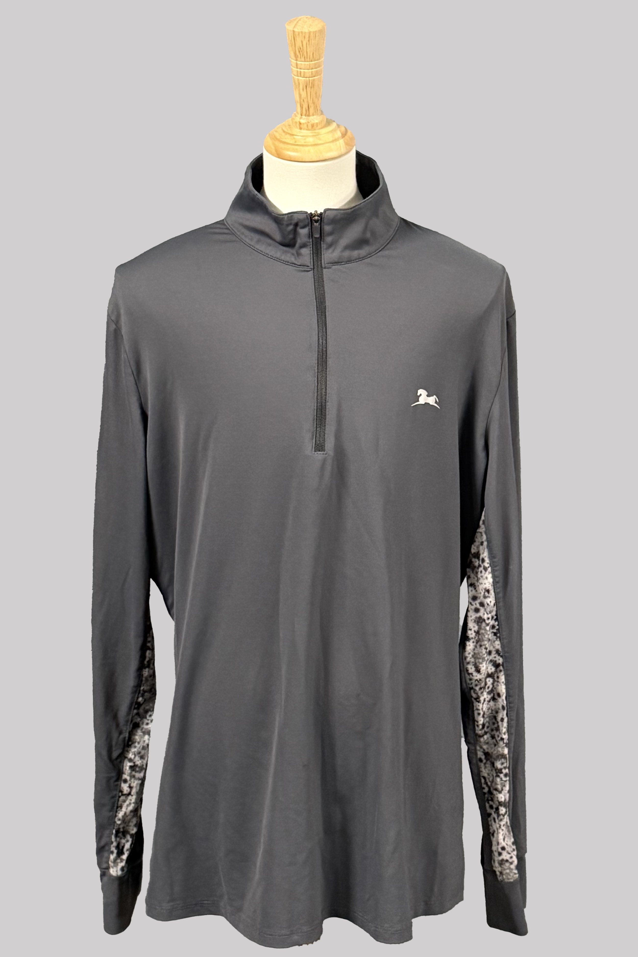 RJ Classics Long Sleeve Training Shirt In Grey - XL