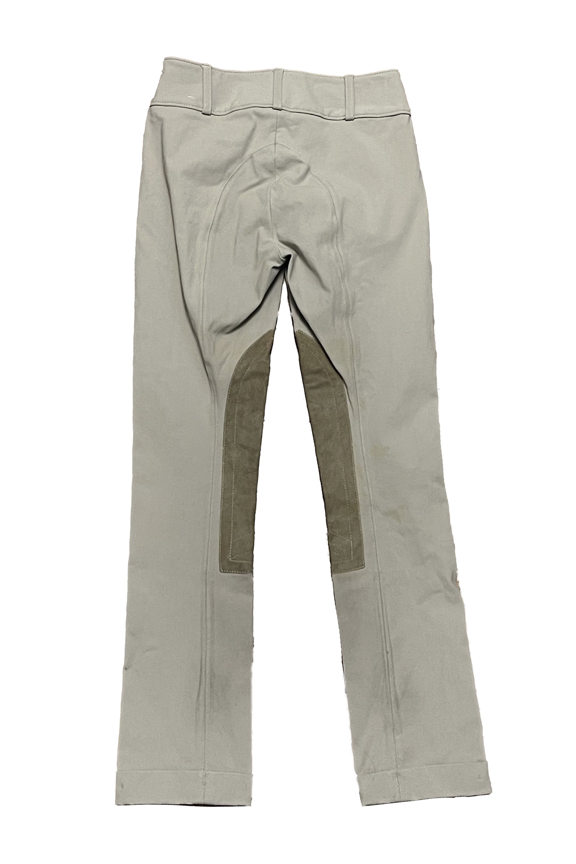 Tailored Sportsman Trophy Hunter #3962 Knee Patch Jods In Tan - Kids 10 - 2nd Round Equestrian