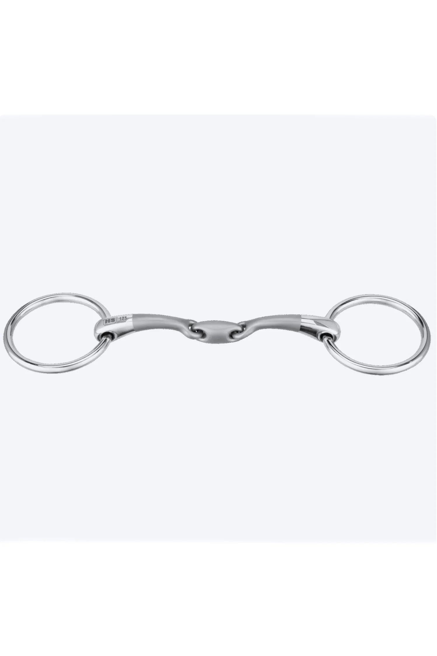 Herm Sprenger SATINOX Loose Ring Bradoon Bit (Double-Jointed)