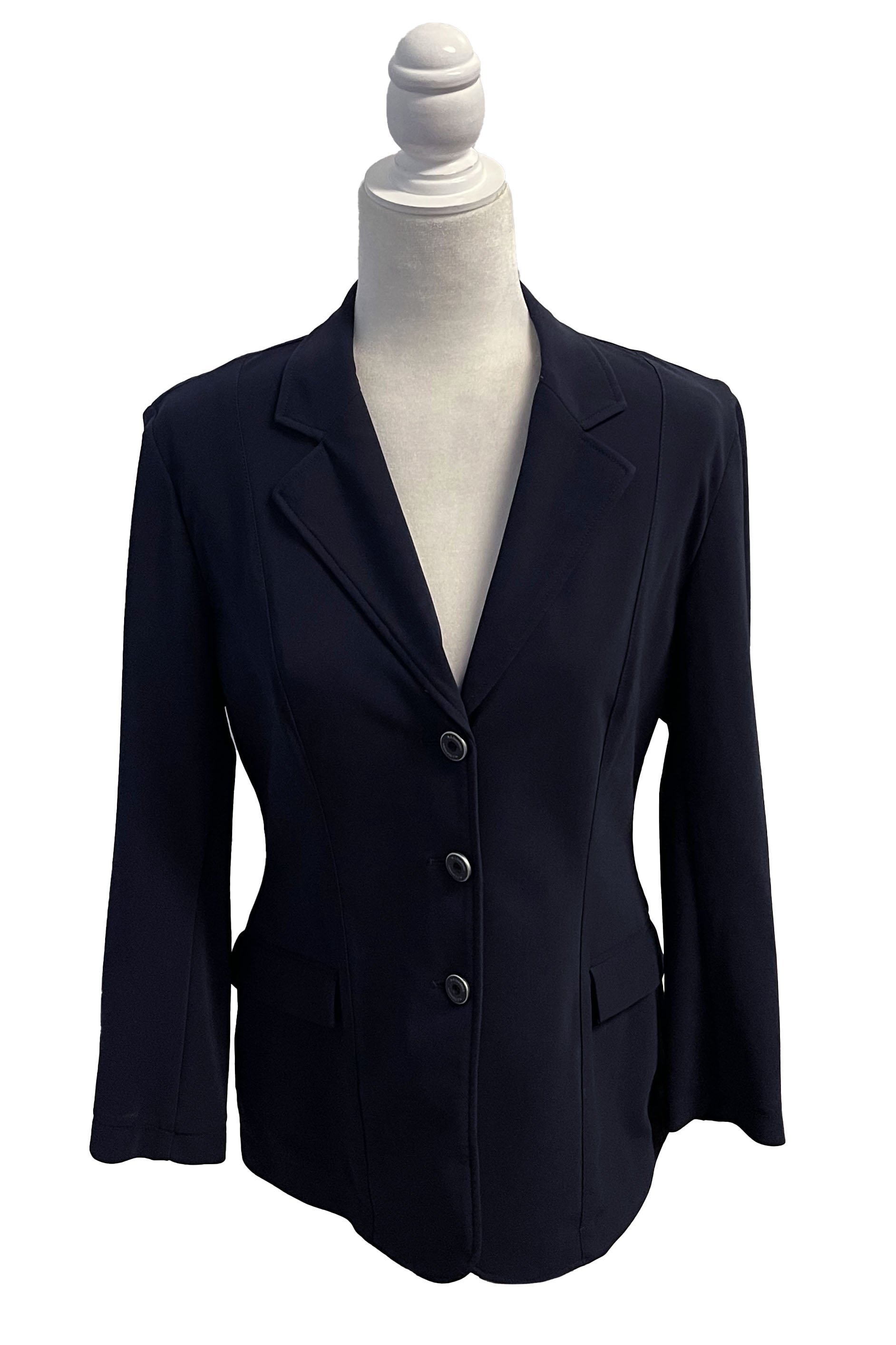 RJ Classics Orange label Show Coat In Dark Navy - 8L - 2nd Round Equestrian