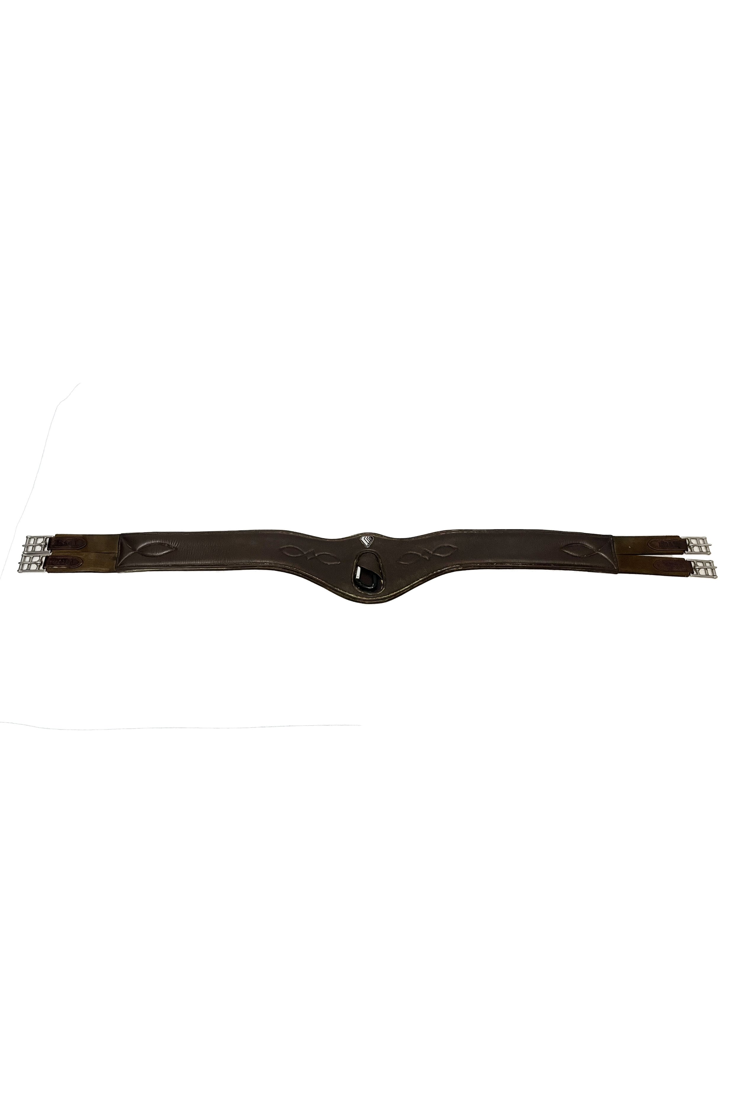 Shires Velociti Lusso Anatomical Girth In Brown - 52