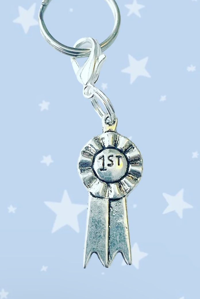 My Barn Child Bridle Charm: 1st PLACE RIBBON - 2nd Round Equestrian