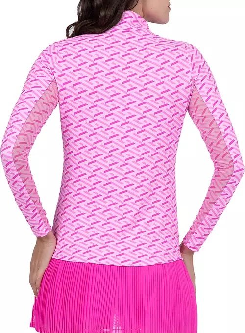 IBKUL Long Sleeve Mock Neck In Fatima - Size Small - 2nd Round Equestrian