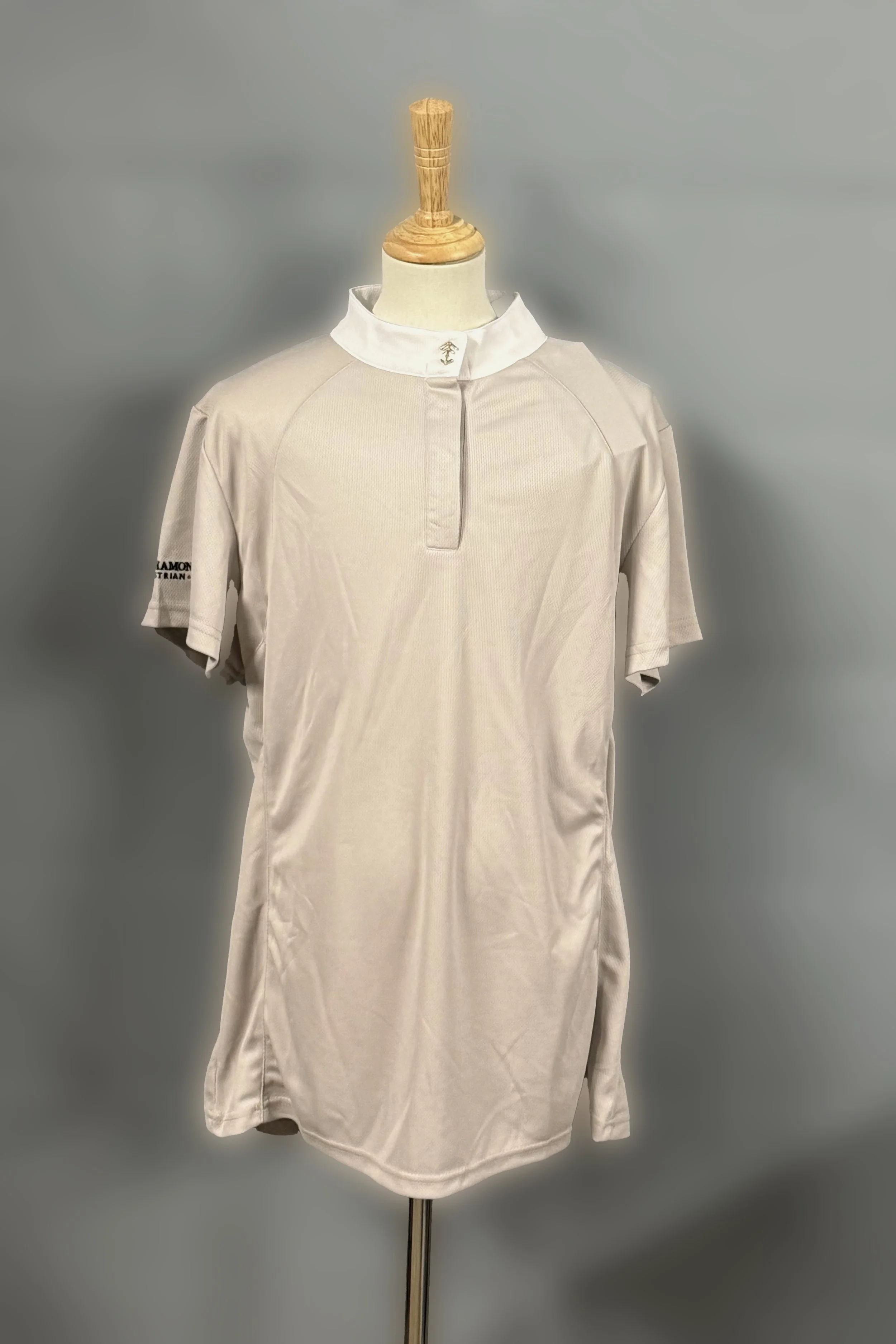 Aztec Diamond Vented Competition Shirt In Stone - US 12